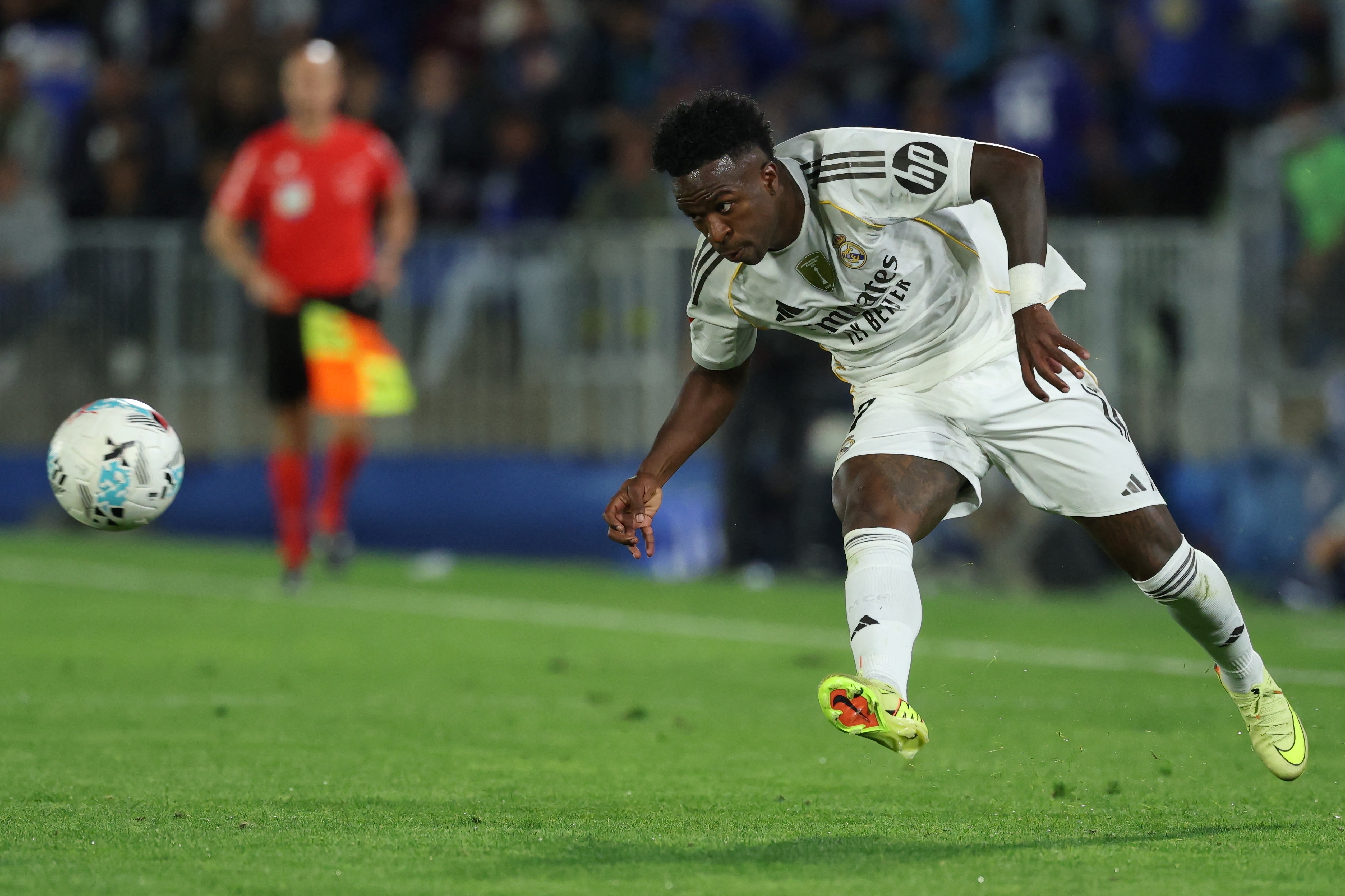 Vinicius Jr in action.