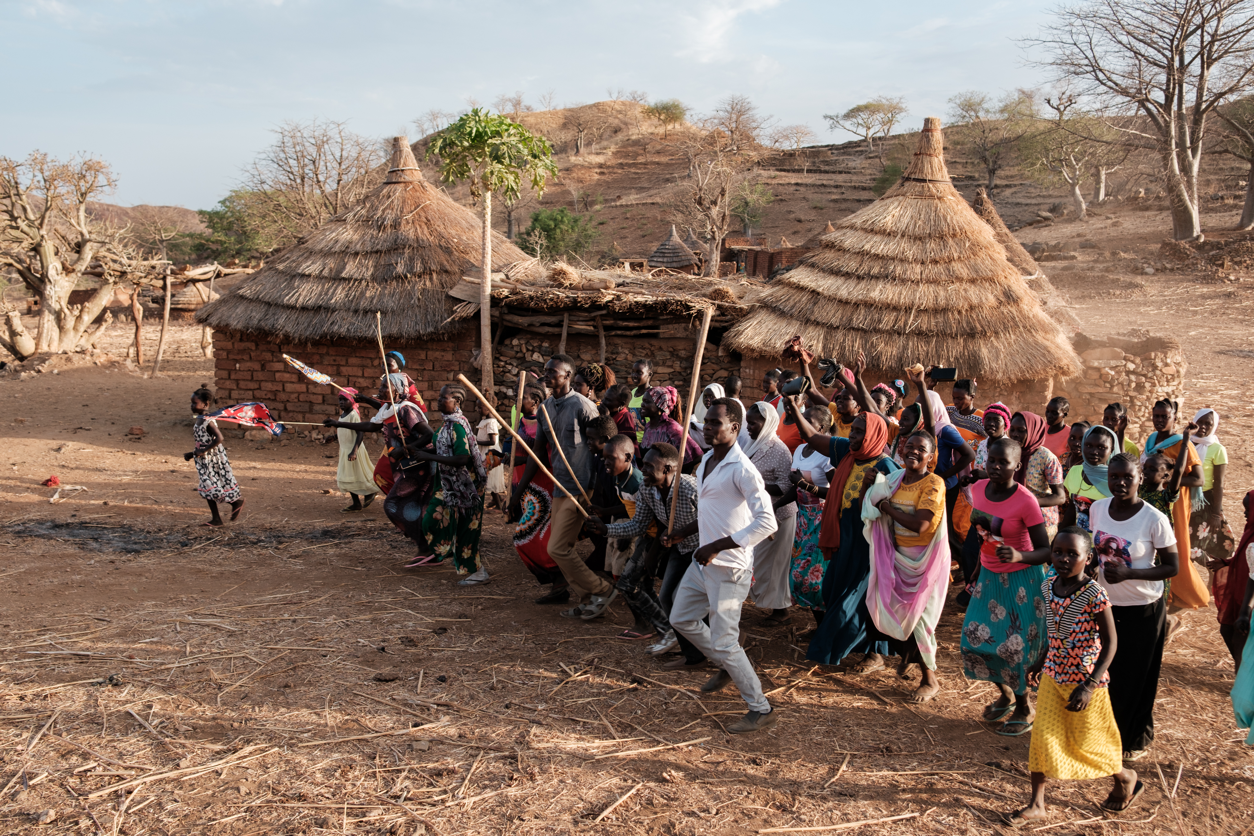 Nuba Mountains in Sudan