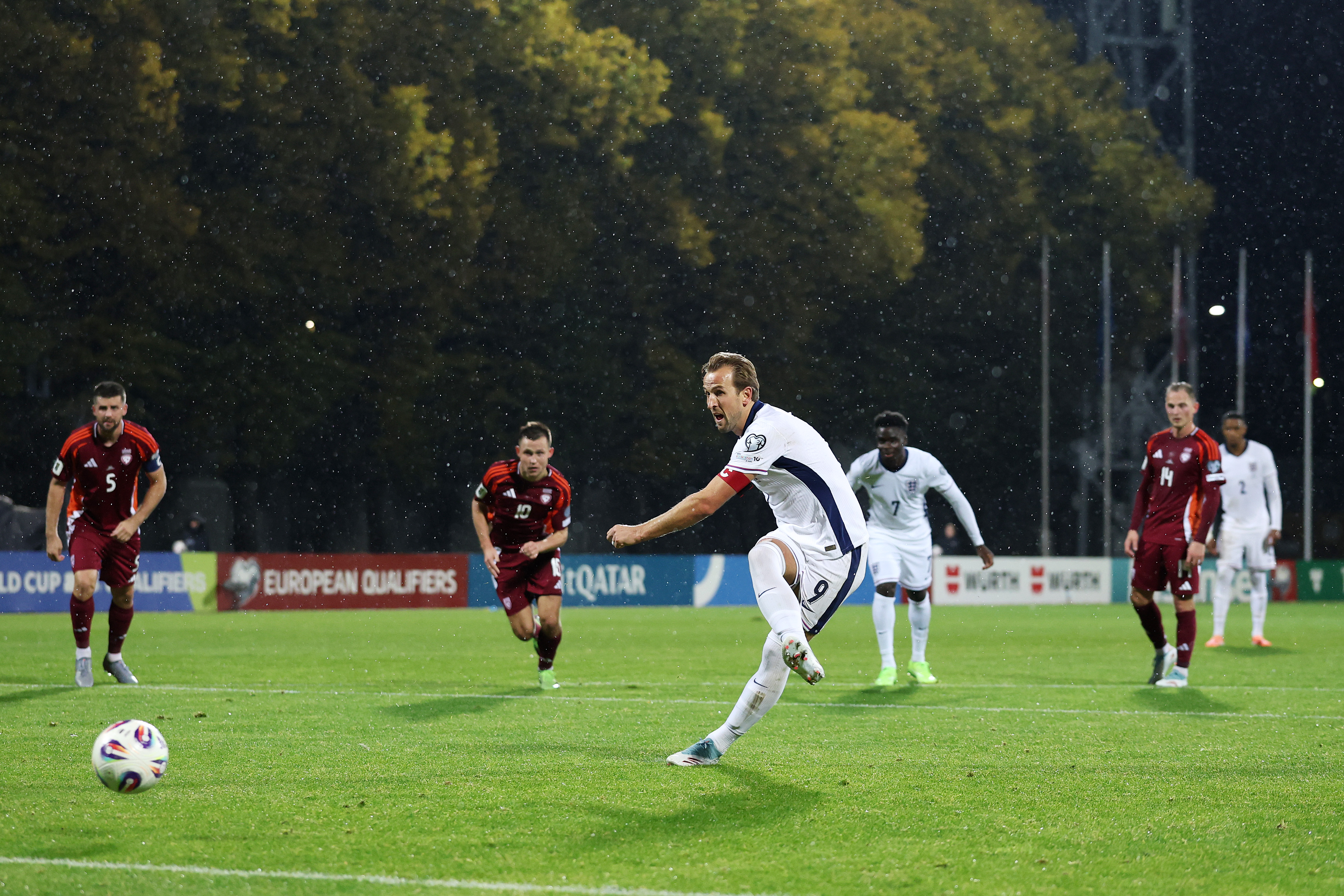 Harry Kane in action.