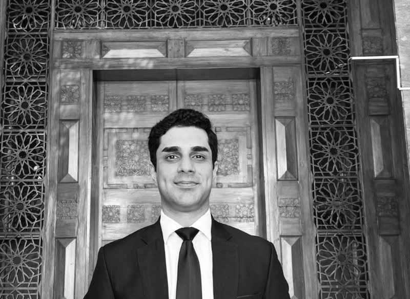 Lawyer Ahsan Jehangir Khan, the co-petitioner with Mahnoor Omer, in the case demanding an end to the 'period tax'. [Photo courtesy Ahsan Jehangir Khan]