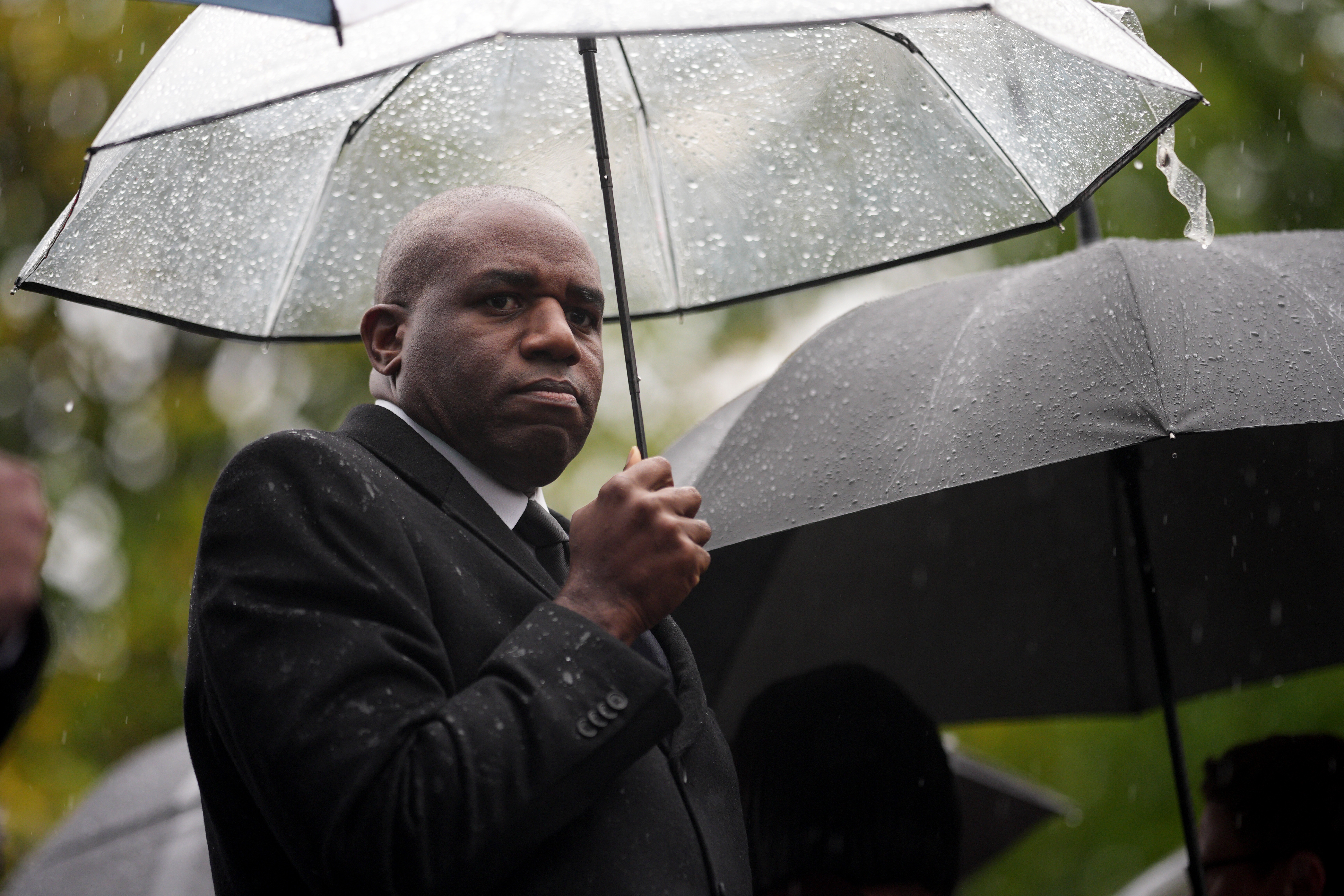 MANCHESTER - UNITED KINGDOM - OCTOBER 3: Deputy Prime Minister David Lammy attends a vigil to remember the victims of the Manchester Synagogue attack on October 03, 2025 in Manchester, United Kingdom. On Thursday morning a stabbing and car attack on the Heaton Park Hebrew Congregation Synagogue in the Manchester suburb of Crumpsall left two people dead and four others hospitalized. The attack took place on Yom Kippur, the holiest day of the Jewish calendar, and was declared a terrorist incident by police. The suspected attacker was shot dead by police at the scene.