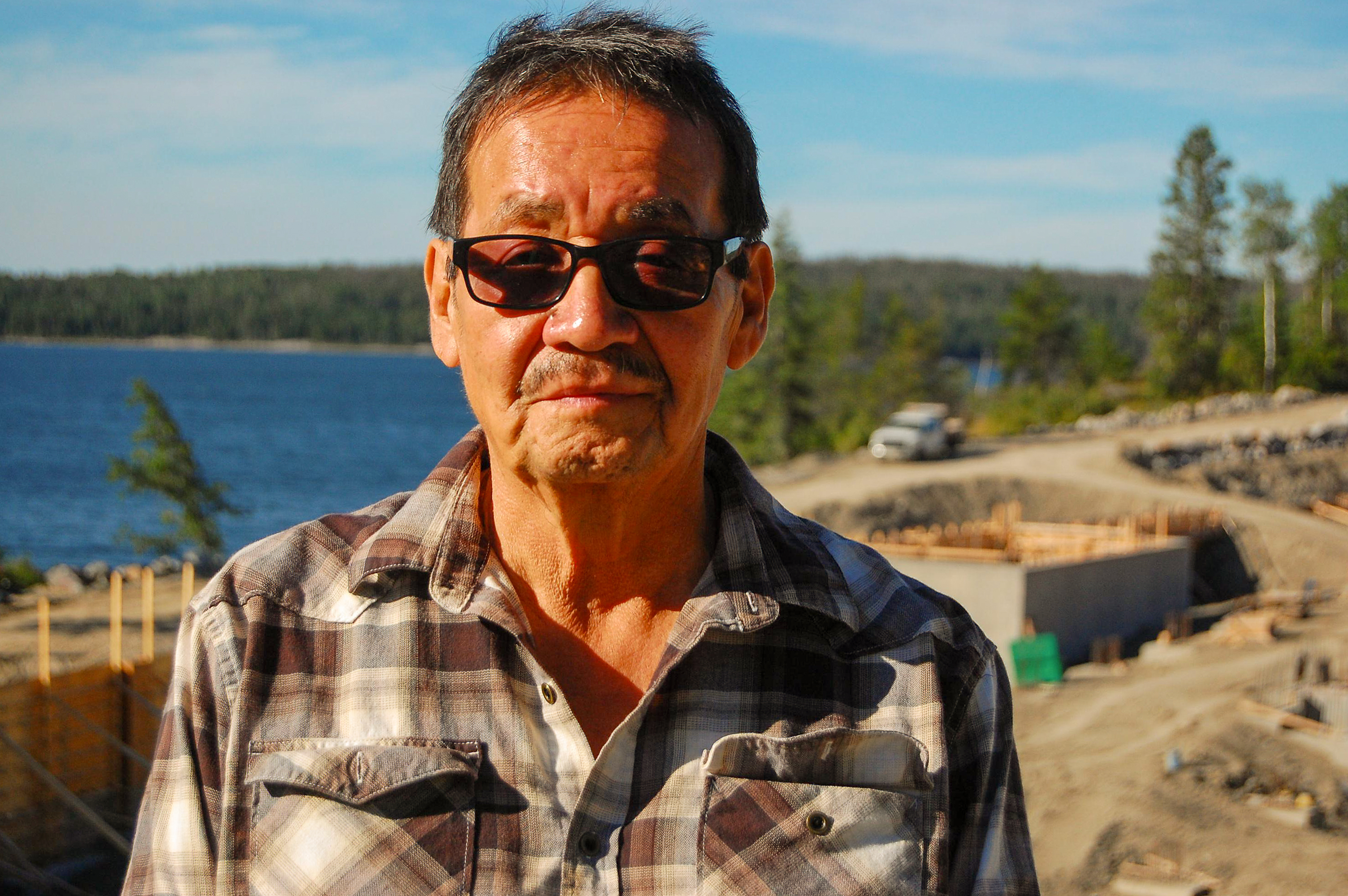 Robert Williamson is a veteran activist in Grassy Narrows
