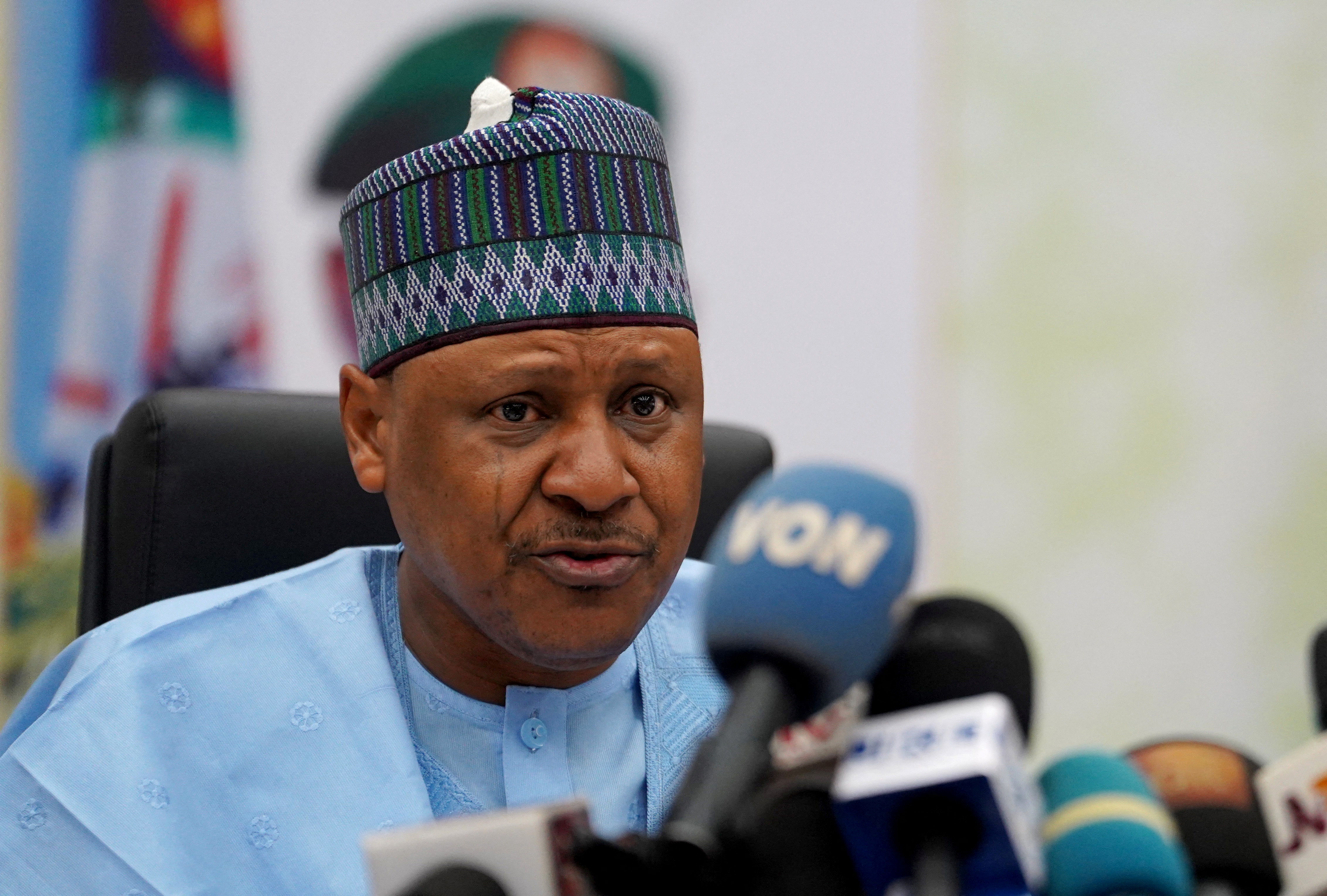 Nigeria's Information Minister Mohammed Idris Malagi