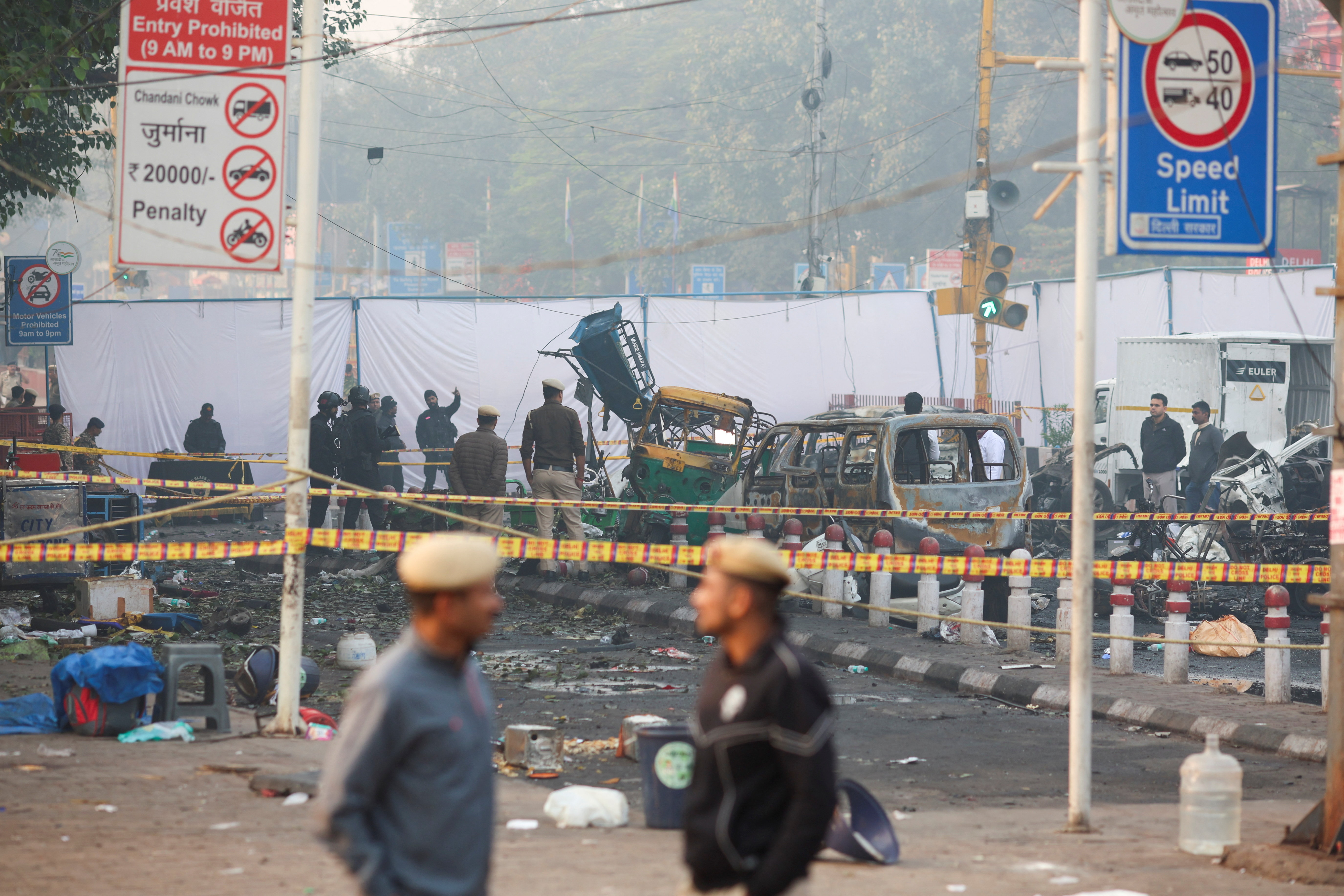 Indian officials have still not formally confirmed they believe the blast was deliberate, or identified a suspect.