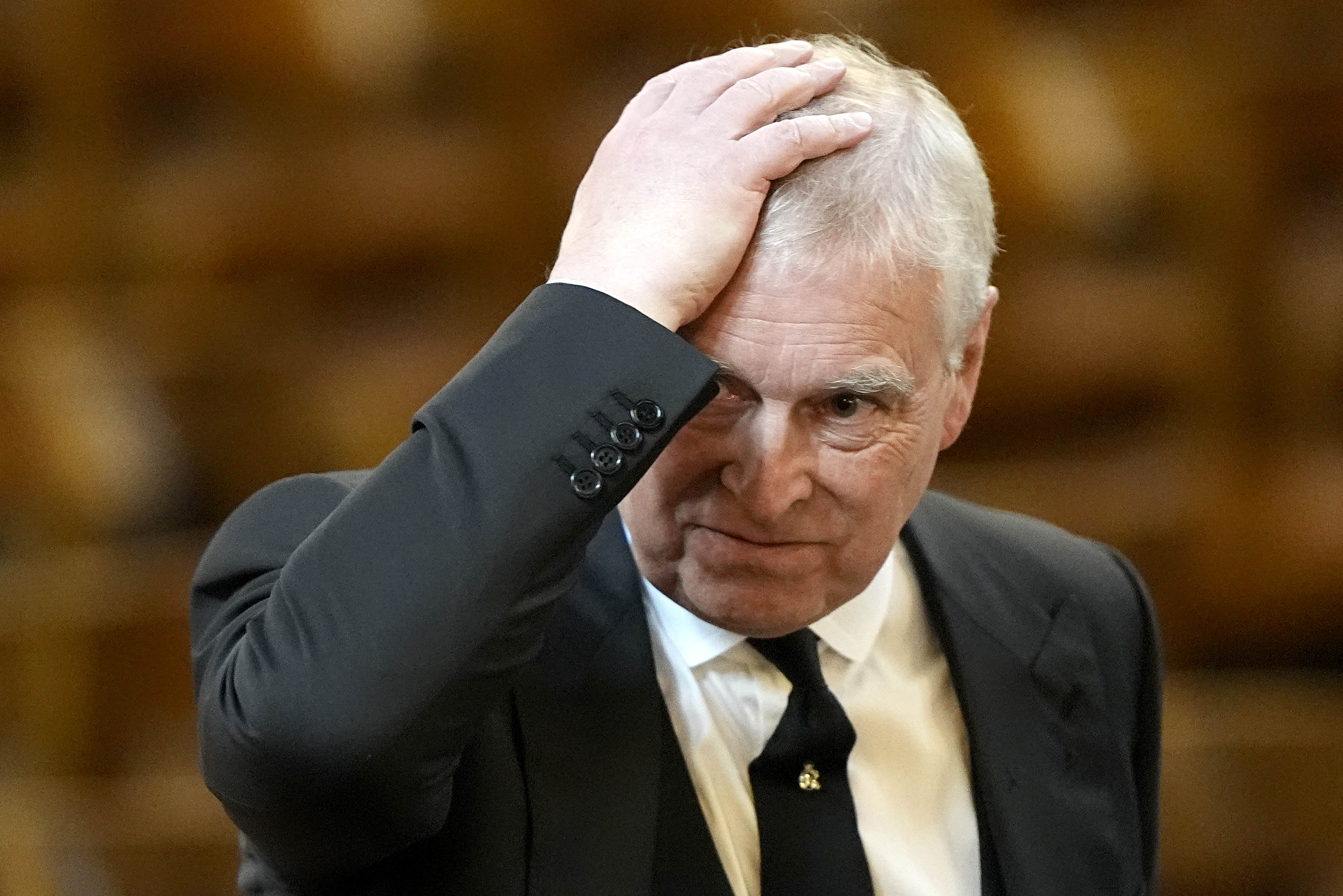 Britain's former prince, Andrew Mountbatten-Windsor