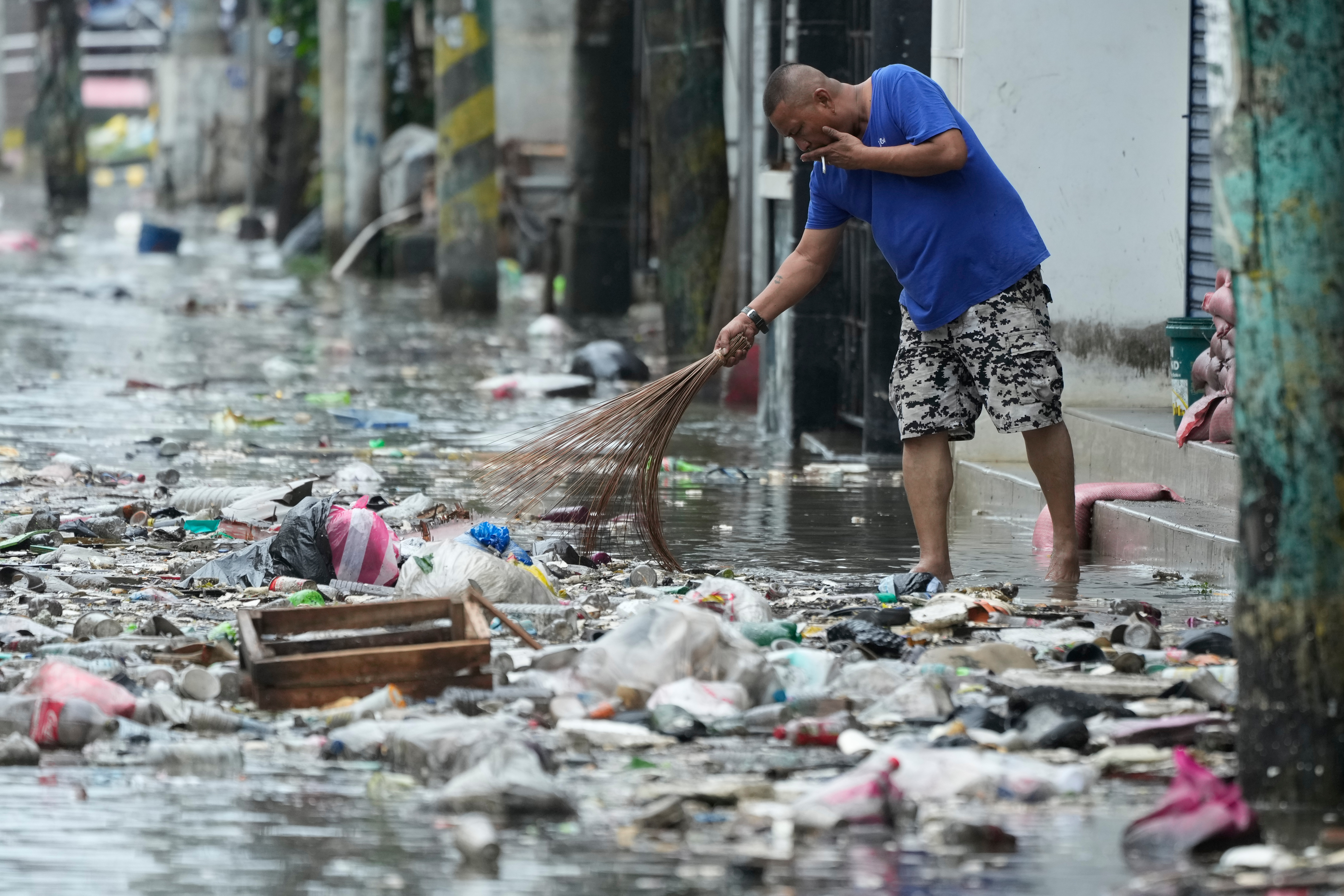 Aftermath of Typhoon Fung-wong in Philippines