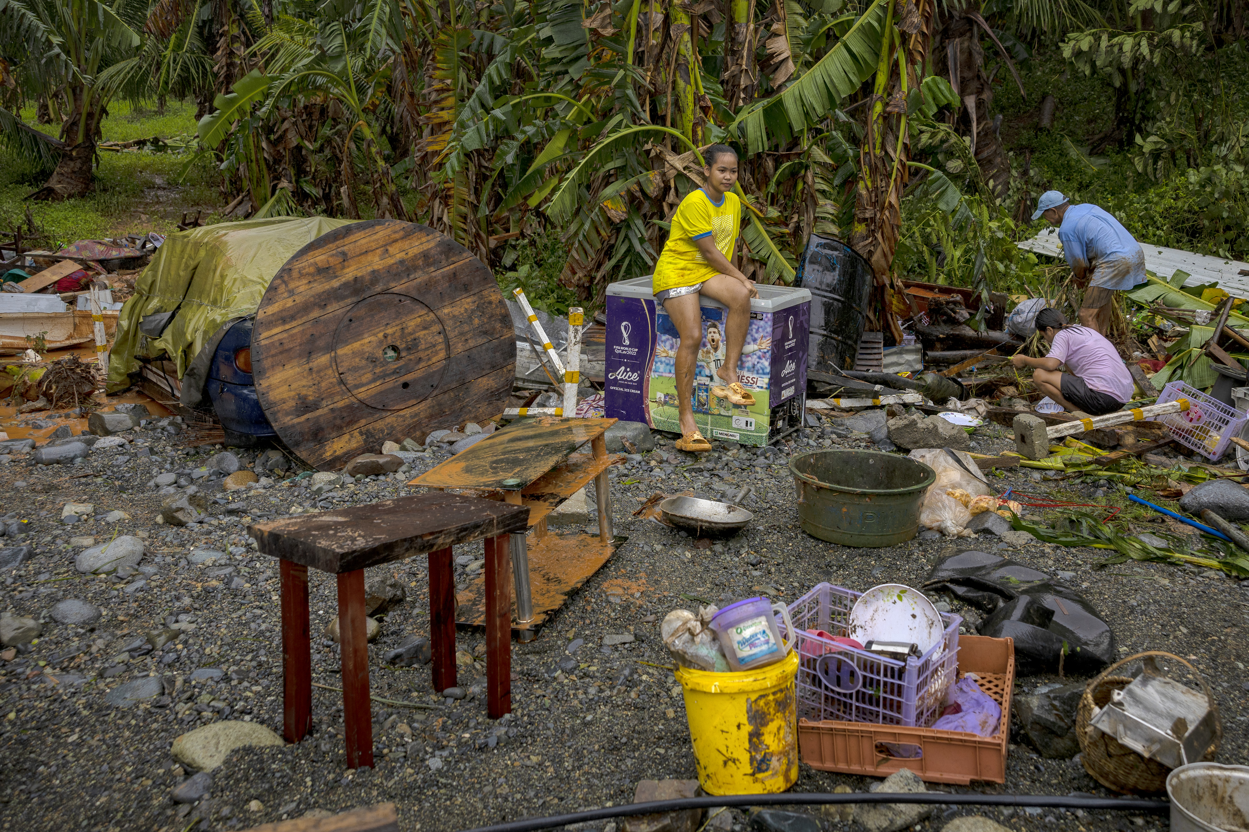 Aftermath of Typhoon Fung-wong in Philippines