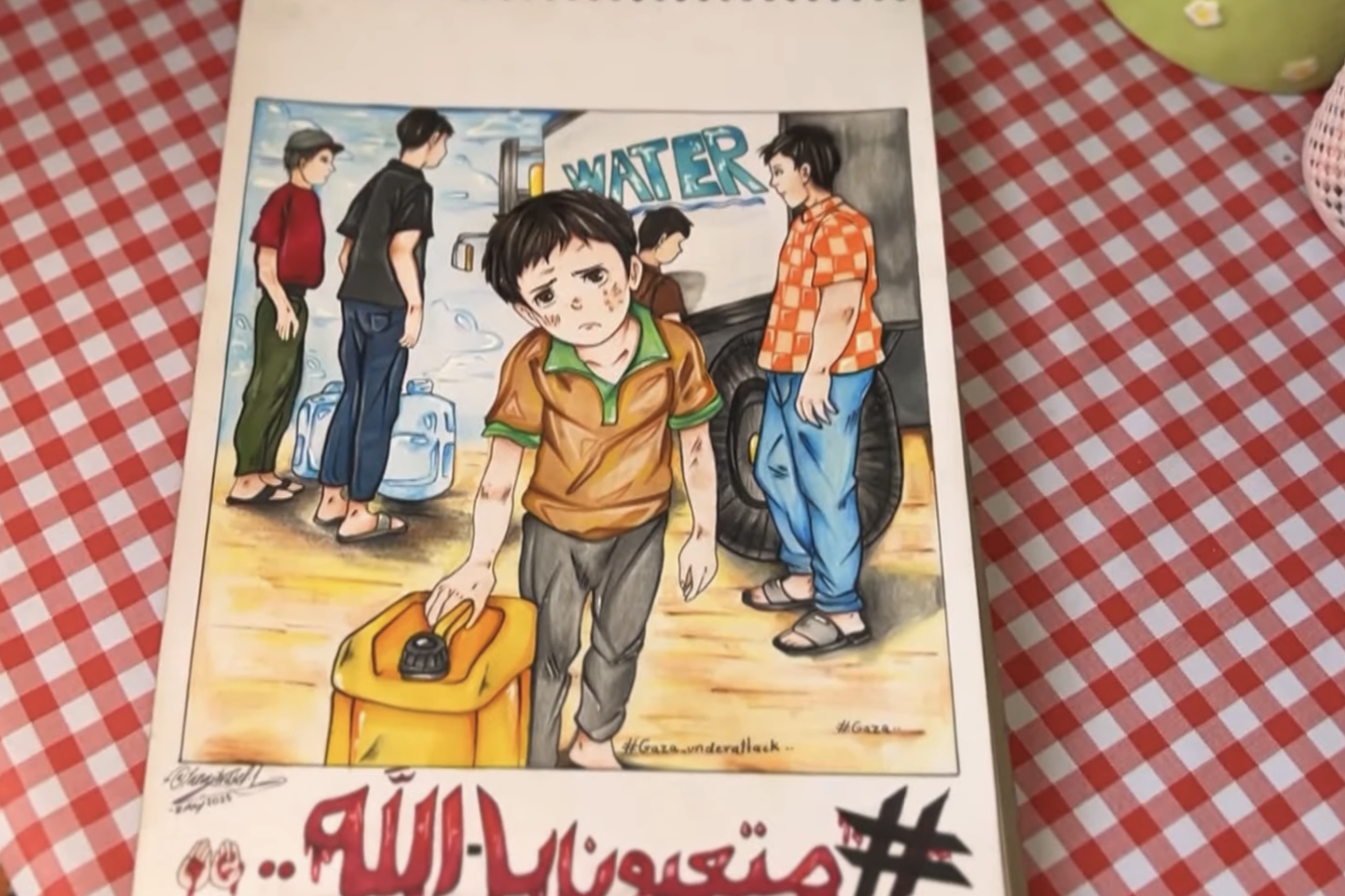 Gaza youth finding creative outlets for their trauma and grief.