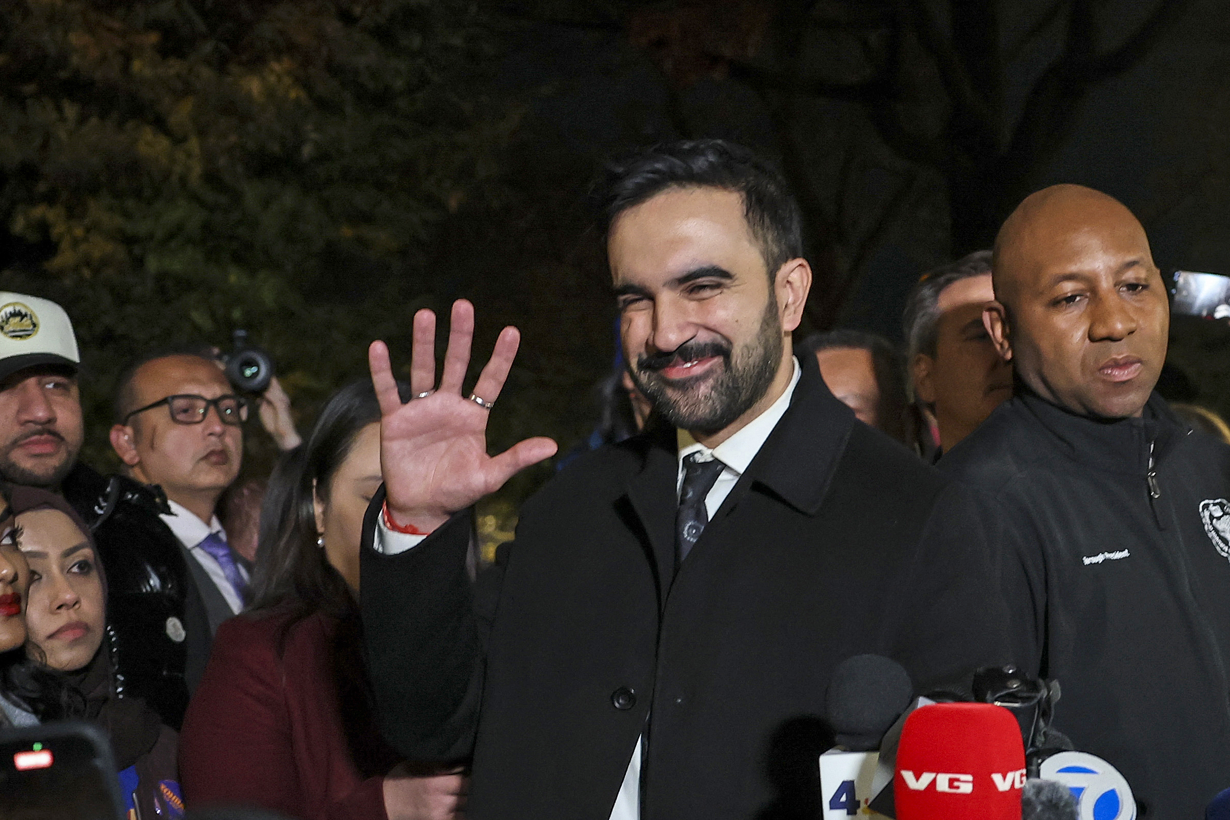 Democratic New York City mayoral candidate Zohran Mamdani