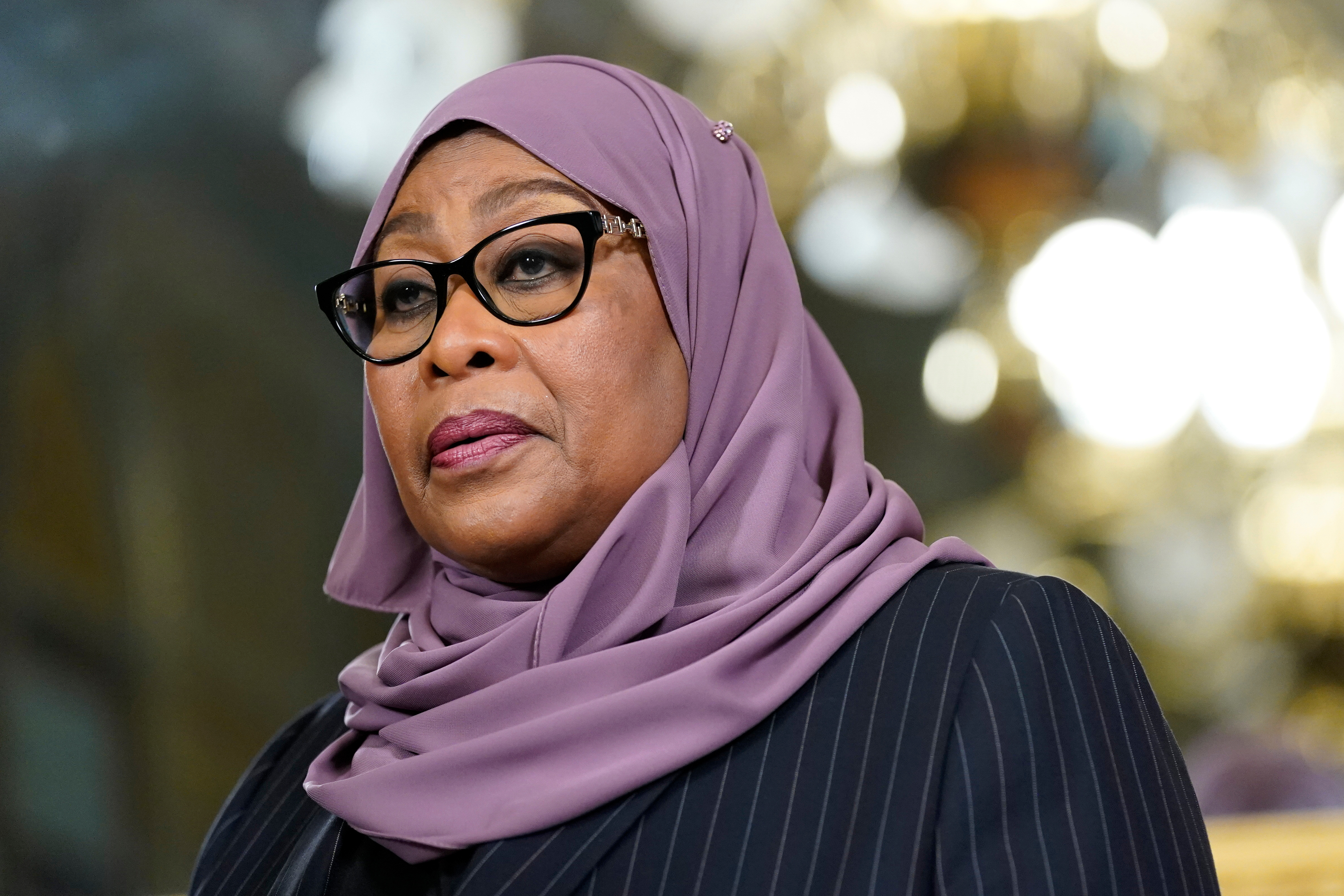 Tanzania's President Samia Suluhu Hassan