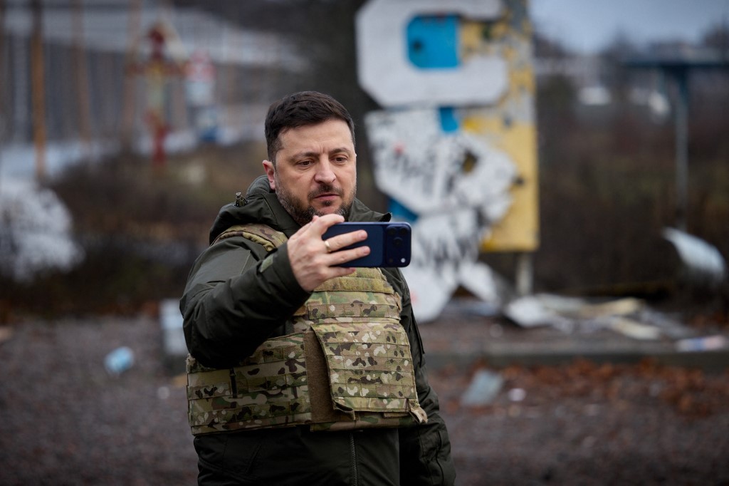 Ukrainian President Volodymyr Zelenskyy