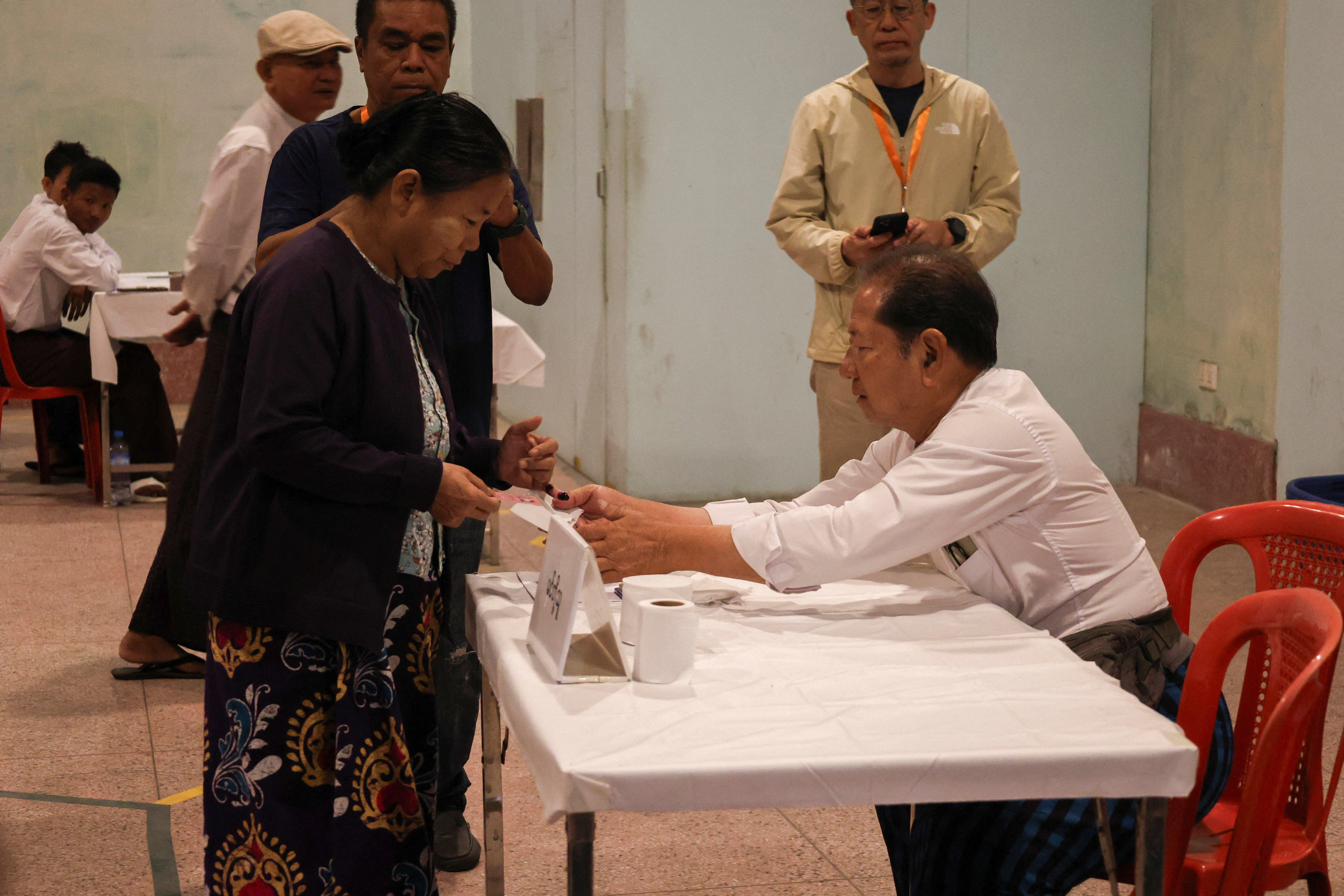 Myanmar votes as military holds first election since 2021 coup