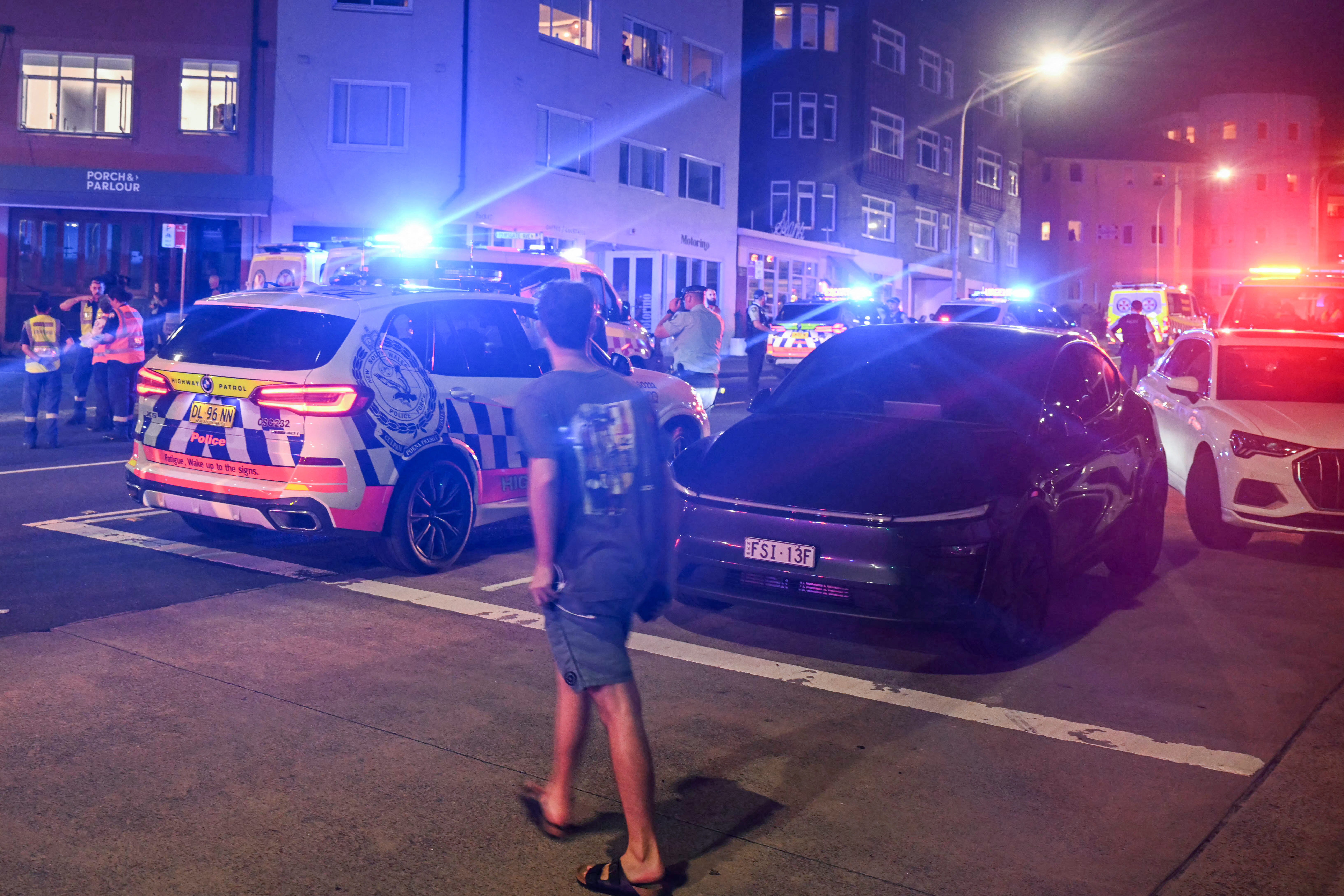 The aftermath of Sydney's Bondi Beach shooting