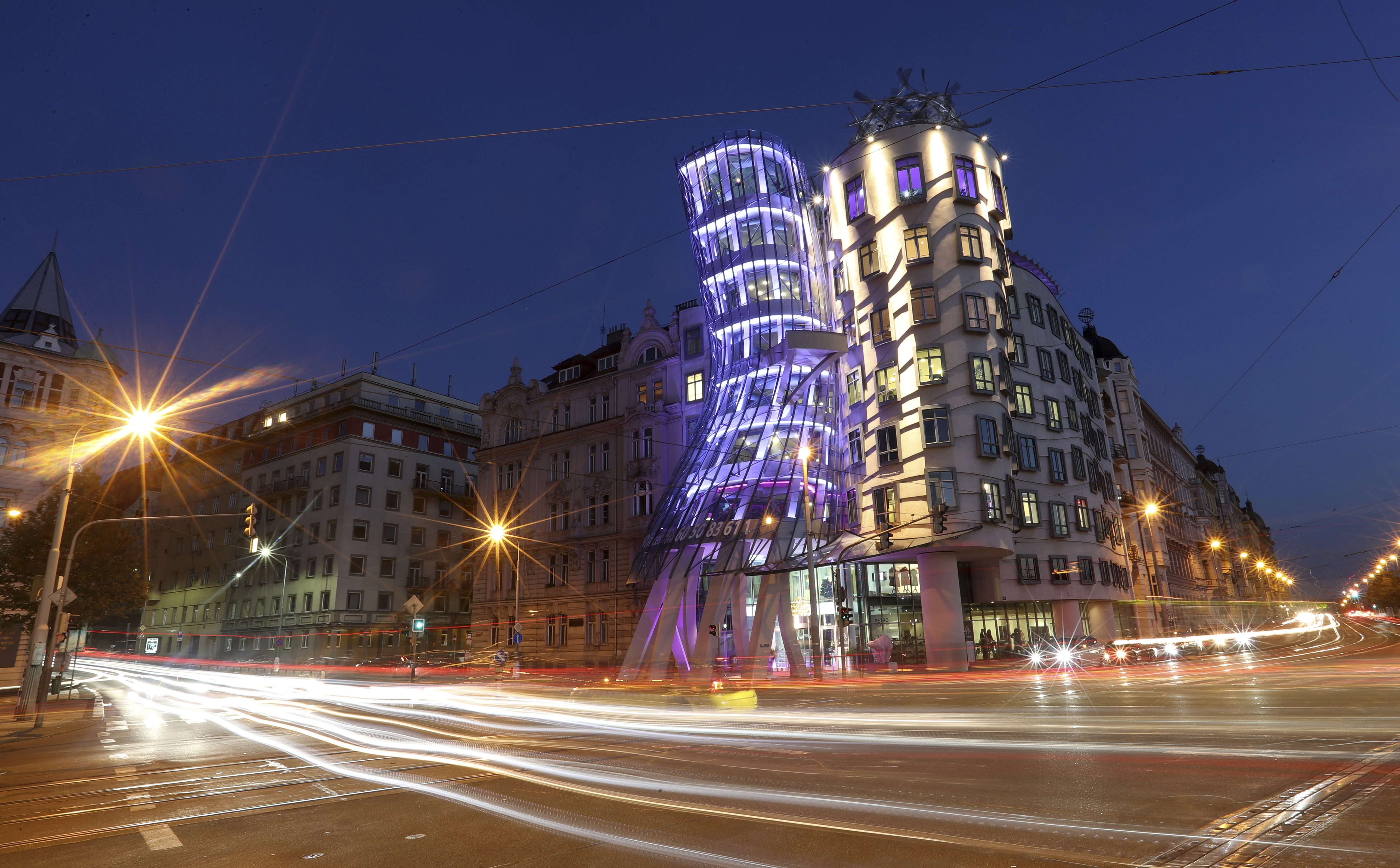 The Dancing House in Prague