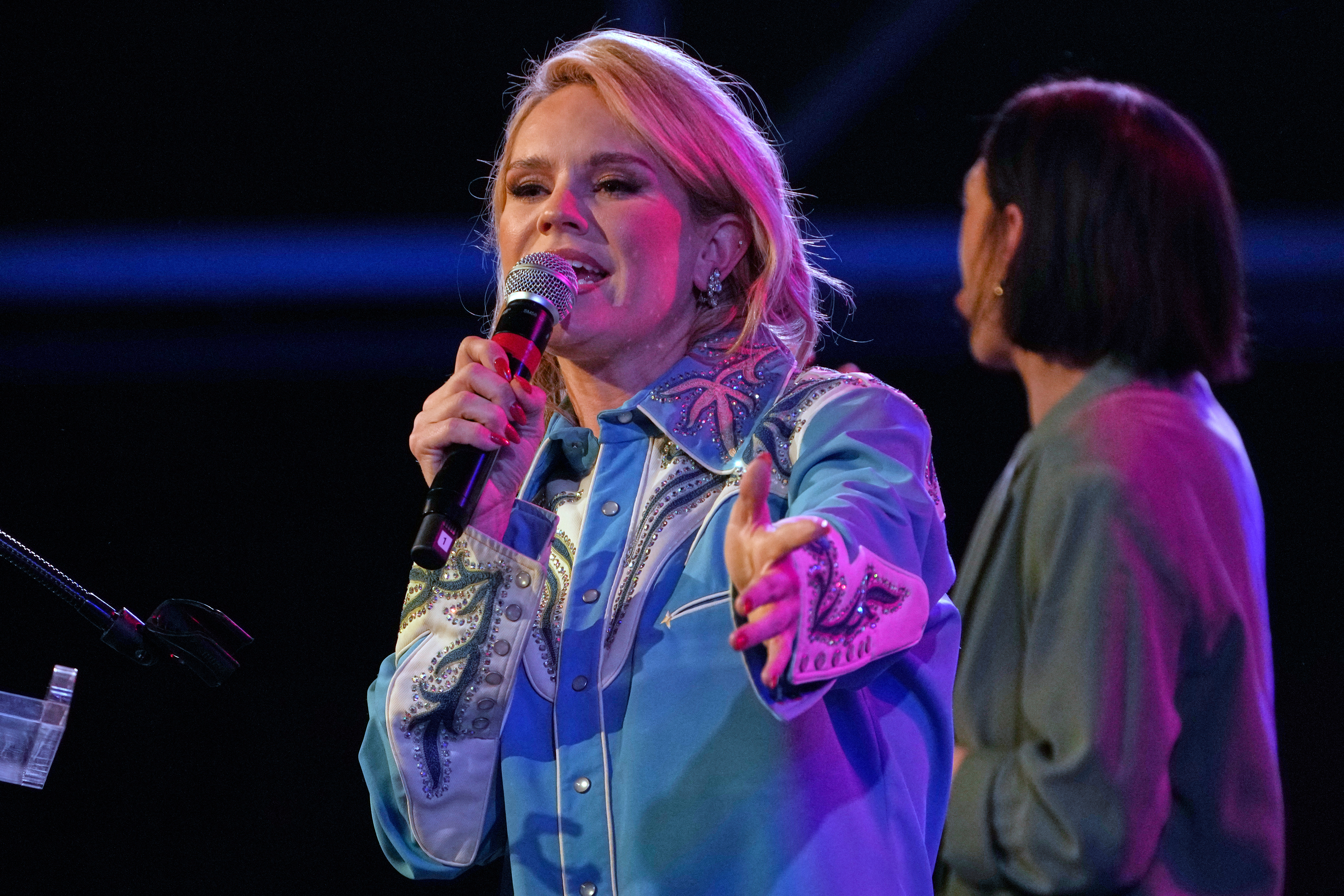 Democratic candidate State Rep. Aftyn Behn,