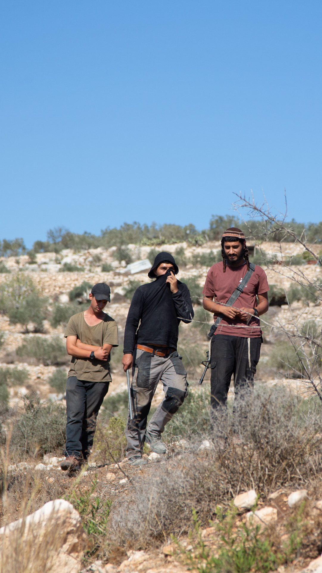 INTERACTIVE - Mobile Settlers alongside soldiers in Deir Ammar 10-16 PC to Jacob Lazarus-1764685594