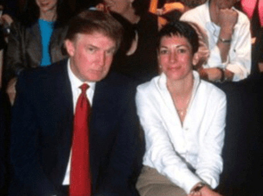 Ghislaine Maxwell and Donald Trump