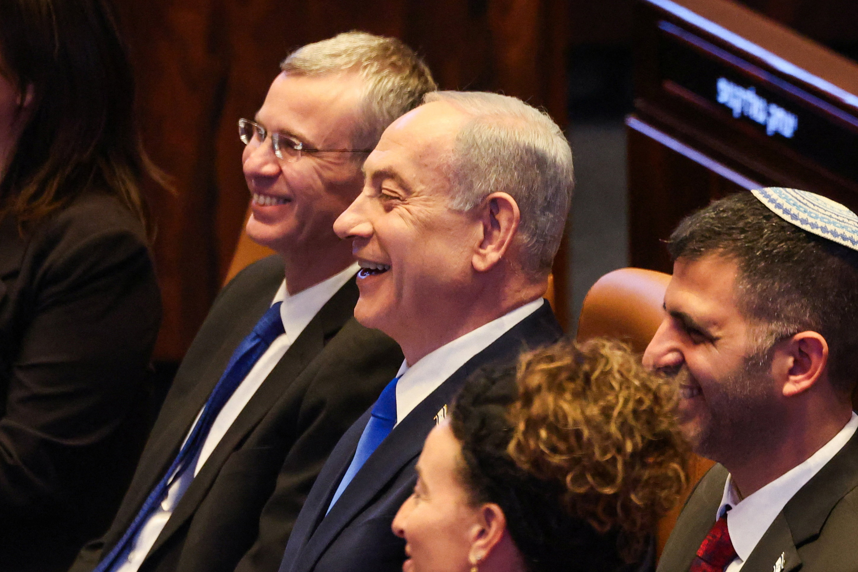 Israeli Prime Minister Benjamin Netanyahu attends a session of the Knesset, Israel's parliament, in Jerusalem, January 26, 2026. [Ronen Zvulun/Reuters]