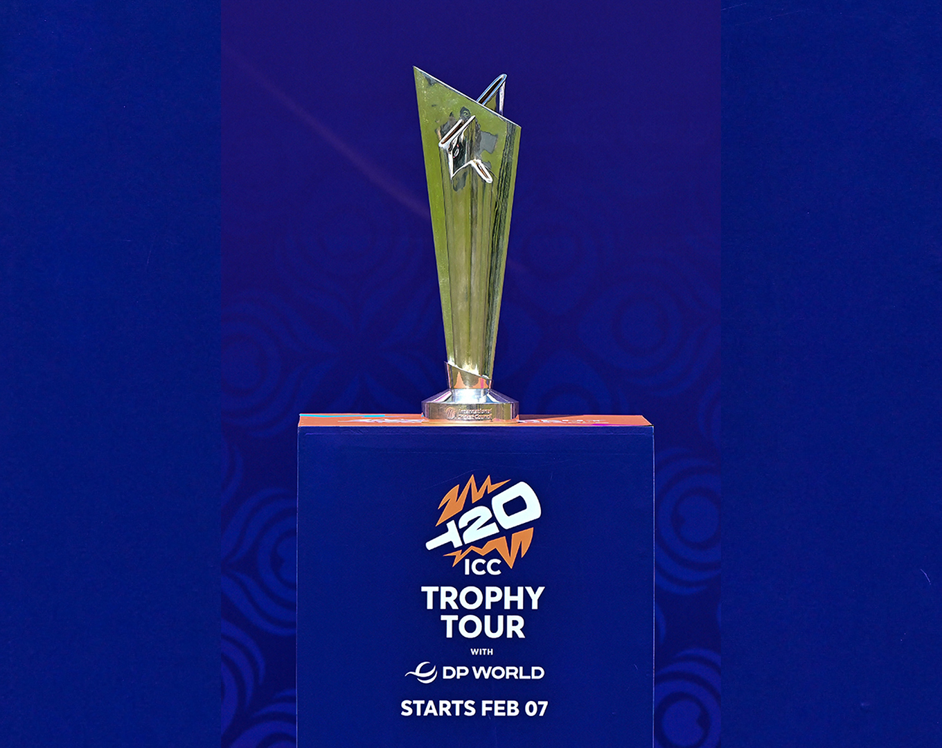 ICC men's T20 World Cup trophy