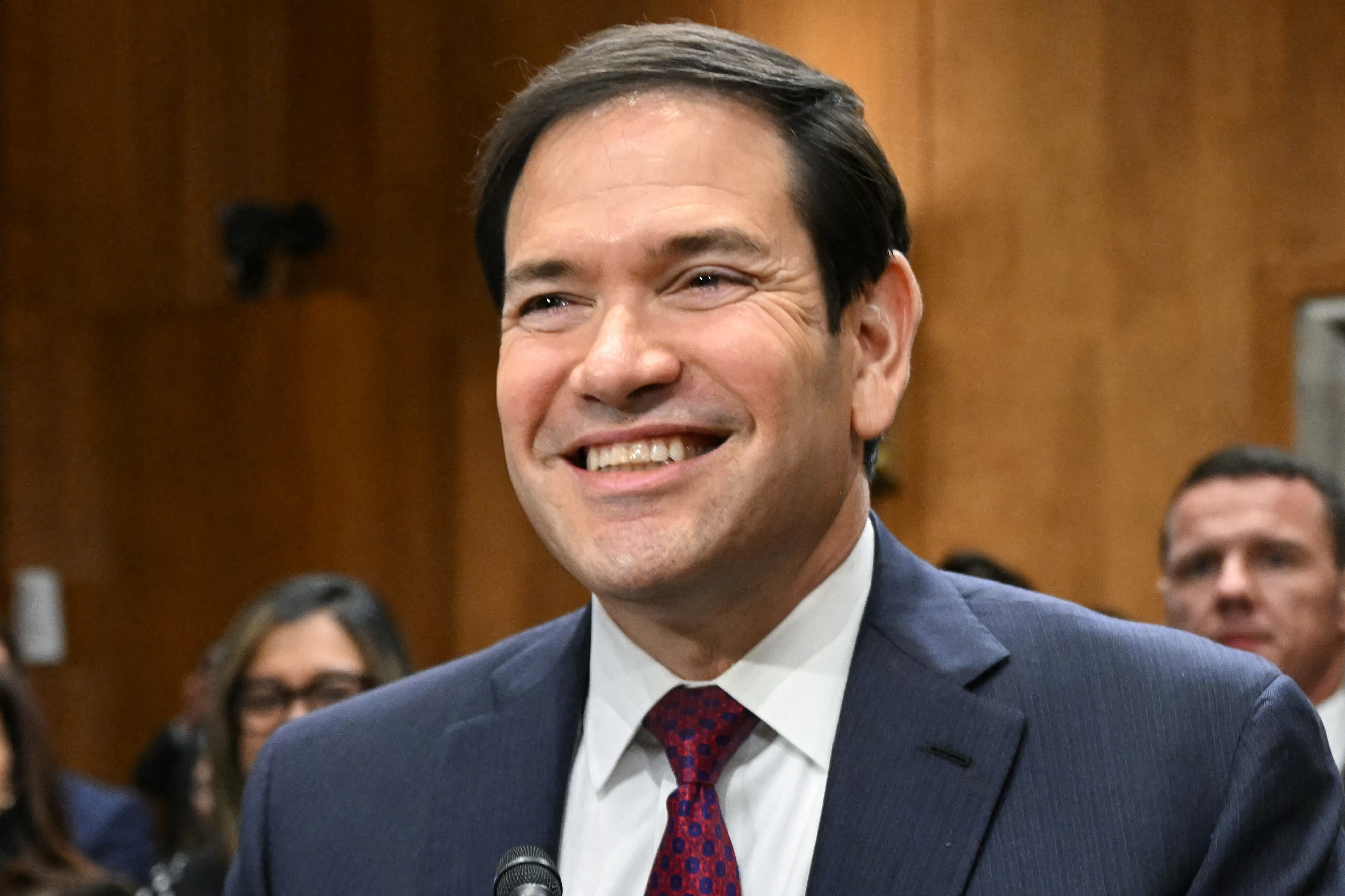 US Secretary of State Marco Rubio takes his seat before the start of a Senate Foreign Relations Committee hearing to examine US policy towards Venezuela on Capitol Hill in Washington, DC, January 28, 2026. [Saul Loeb/AFP]