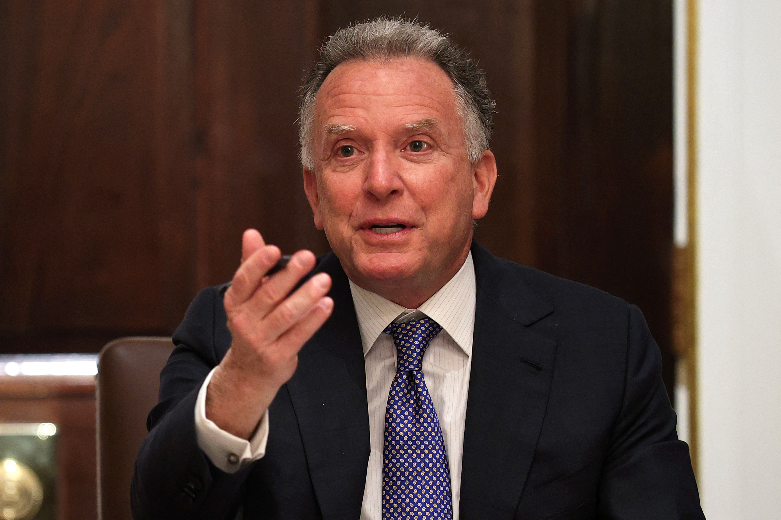 US Special Envoy to the Middle East Steve Witkoff speaks during a cabinet meeting at the White House on January 29, 2026 in Washington, DC.
