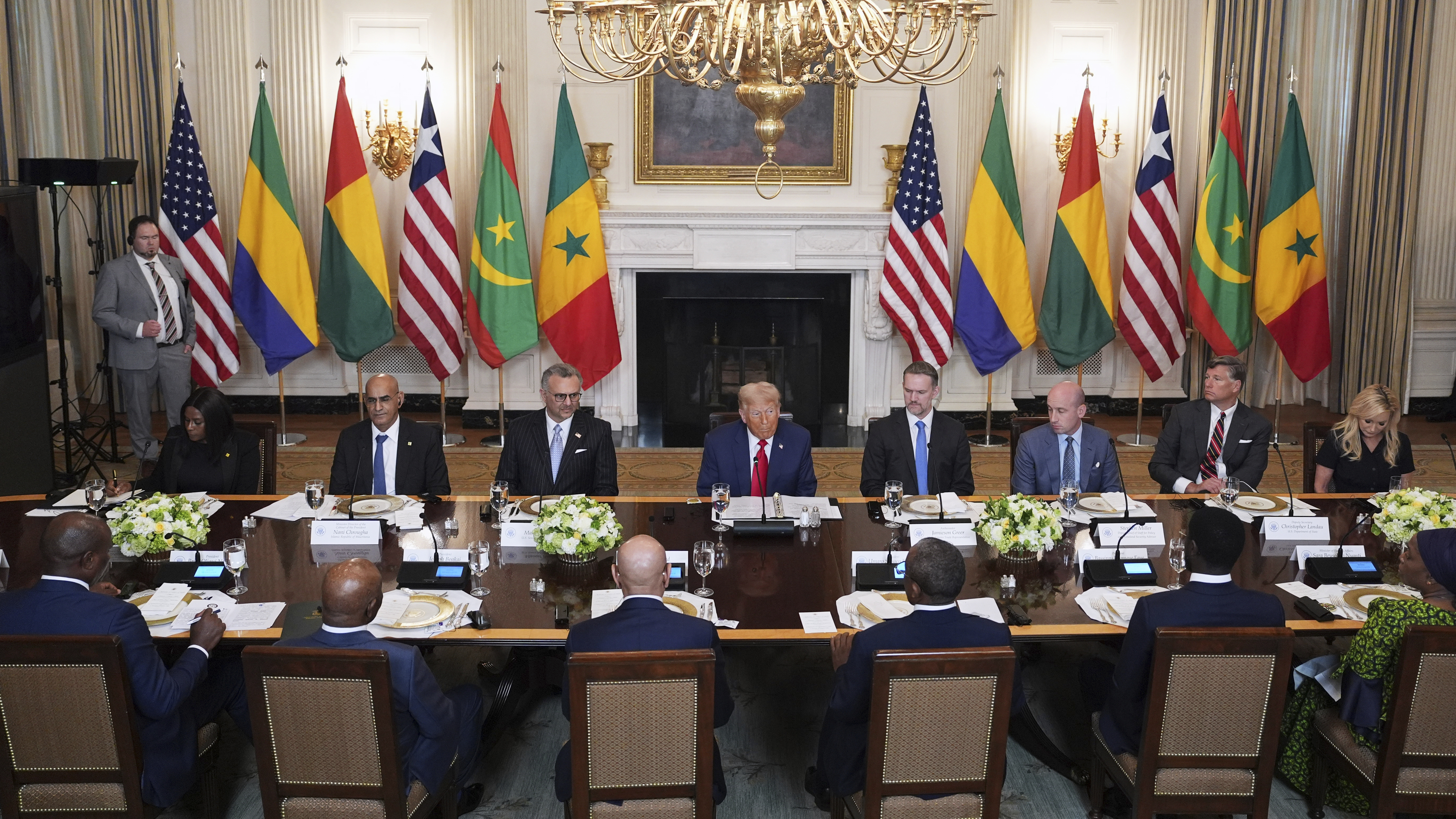 Trump hosts African leaders at the White House