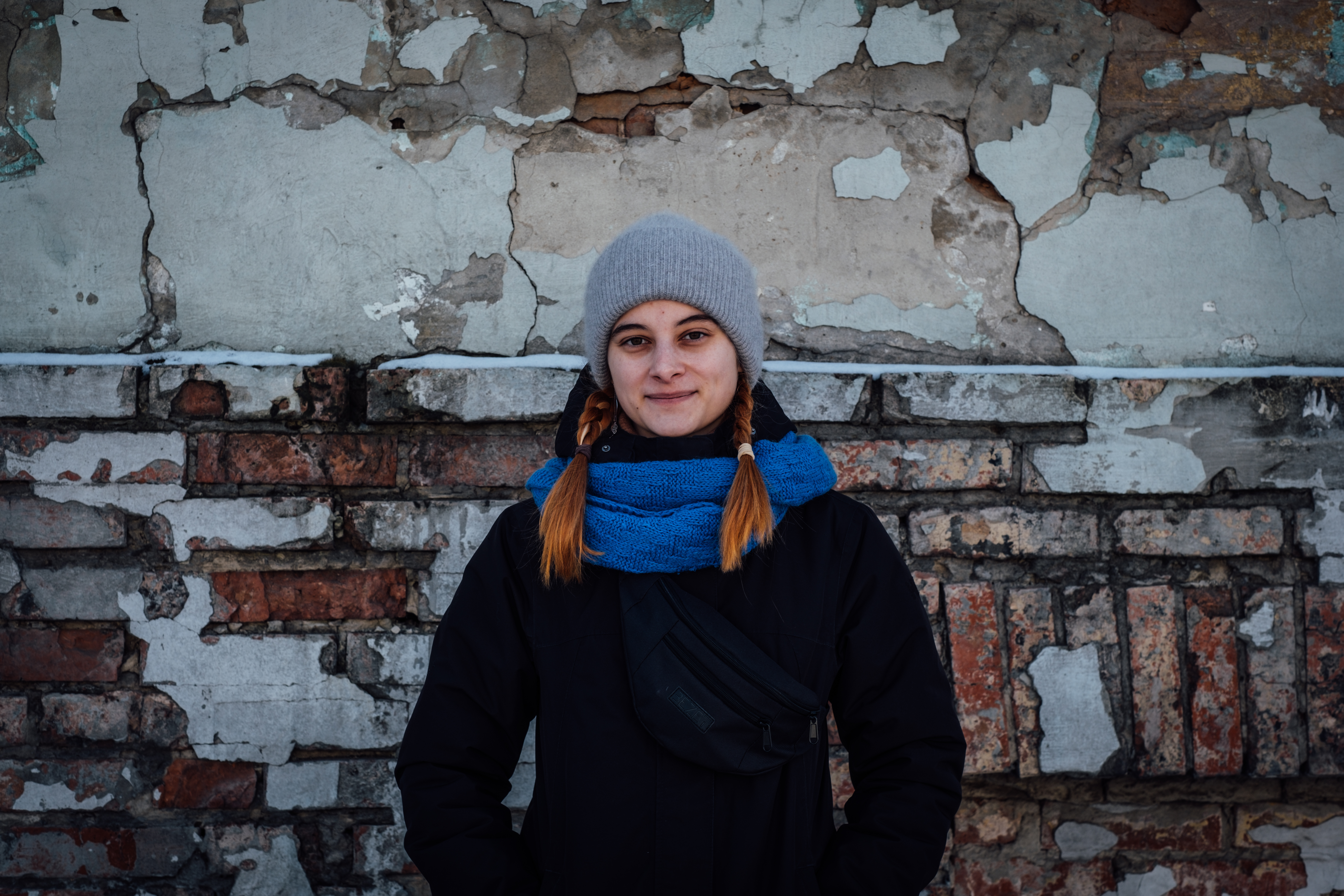 Karina Sema said that it is important that young people meet up and socialise to keep spirits high (Nils Adler/Al Jazeera)