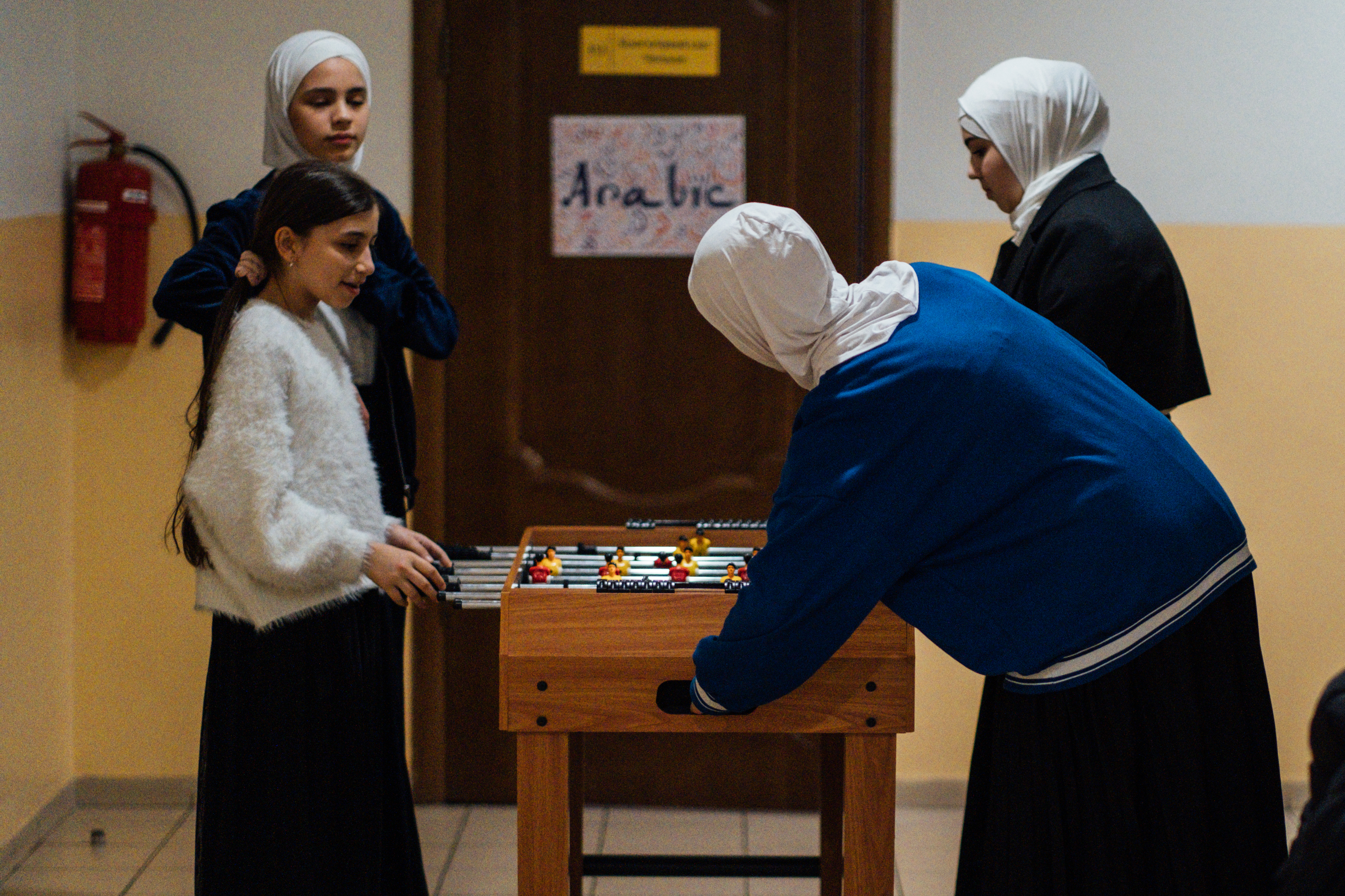 at the Islamic Cultural Centre in Kyiv