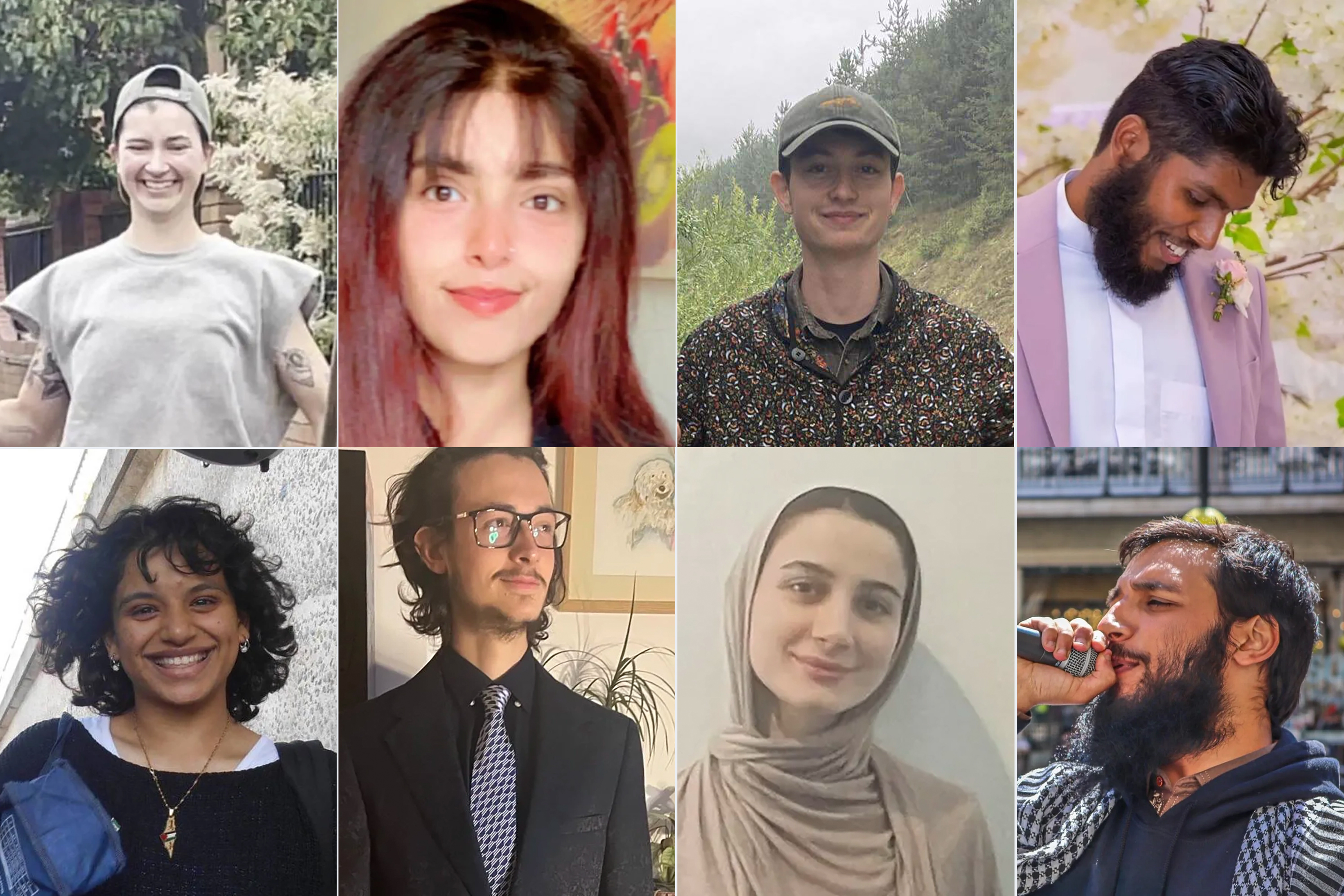 Amu Gib, Heba Muraisi, Jon Cink, Kamran Ahmed, Qesser Zuhrah, Lewie, Teuta Hoxha and Umer Khalid