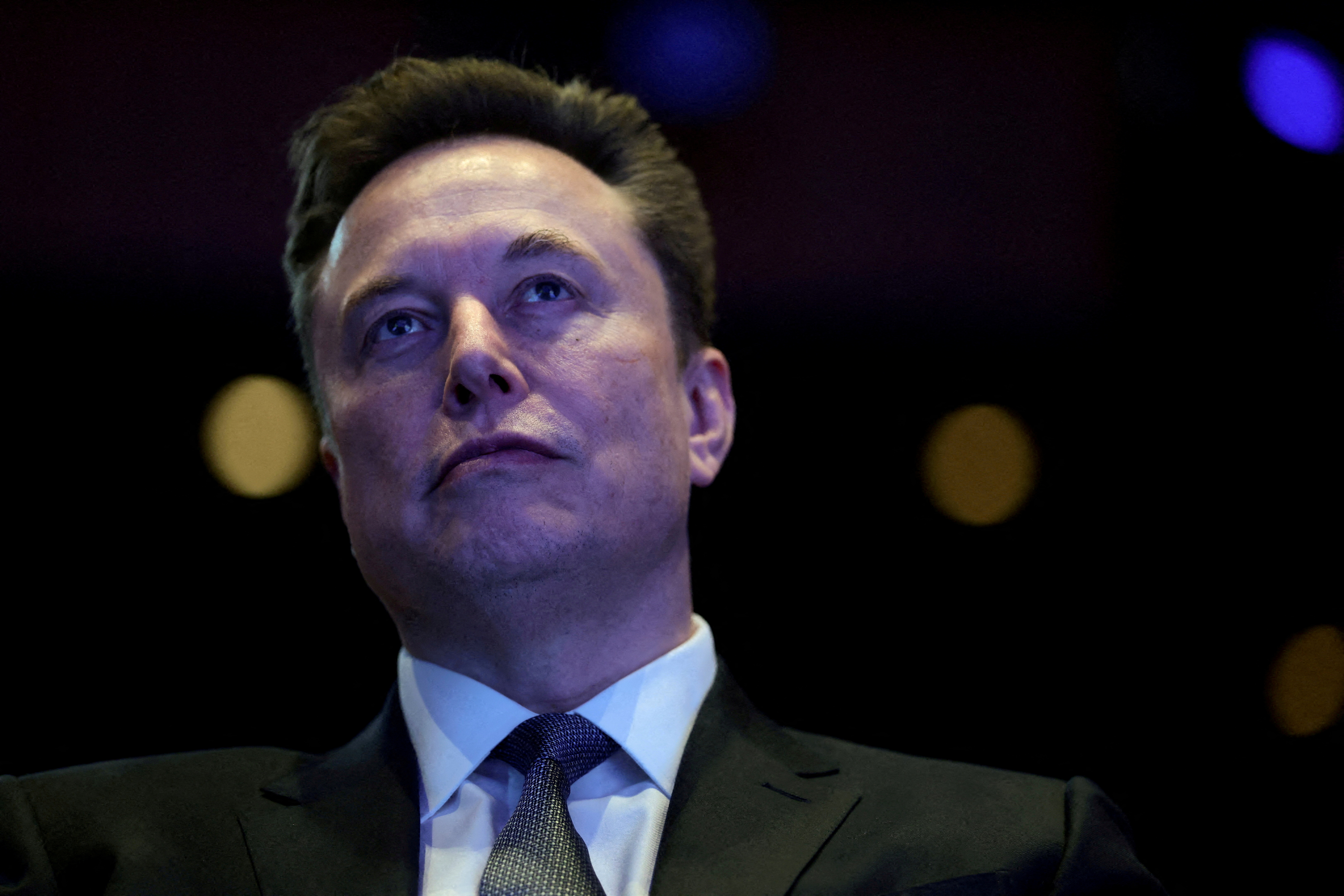 Elon Musk attends the US-Saudi Investment Forum in Washington
