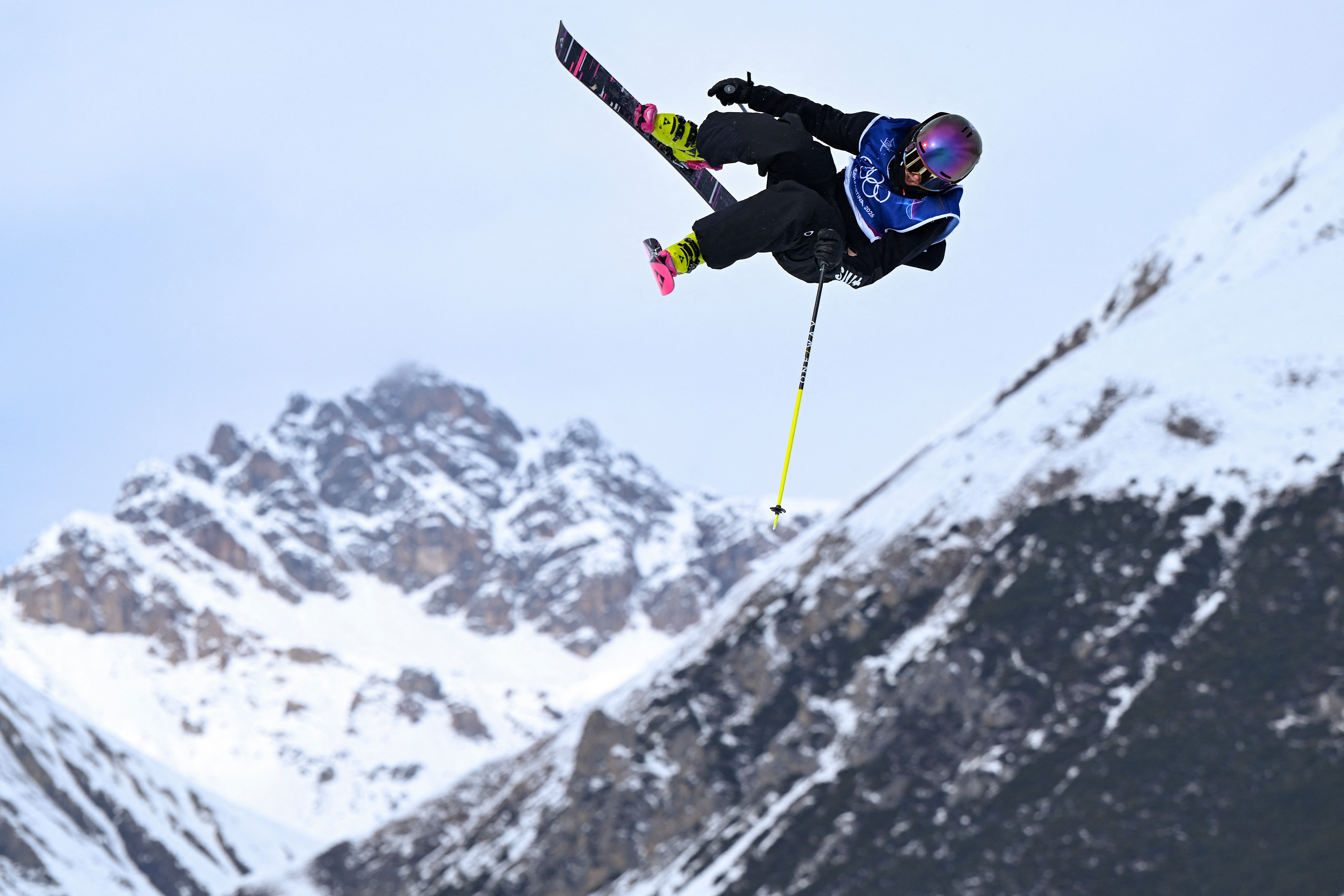 Mathilde Gremaud in action.