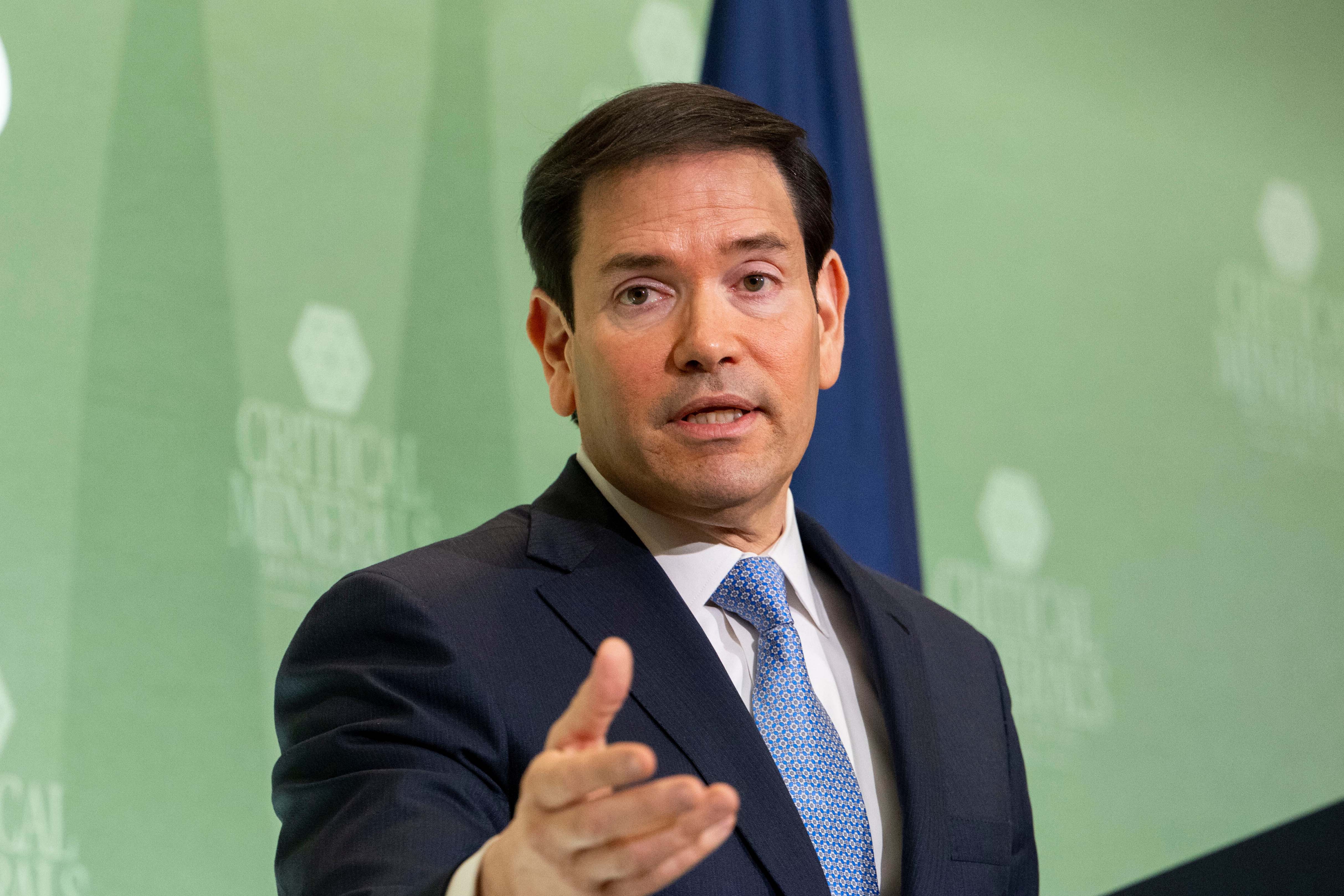 Secretary of State Marco Rubio speaks at a news conference during the Critical Minerals Ministerial meeting at the State Department, Wednesday, Feb. 4, 2026 in Washington. [Kevin Wolf/AP Photo]