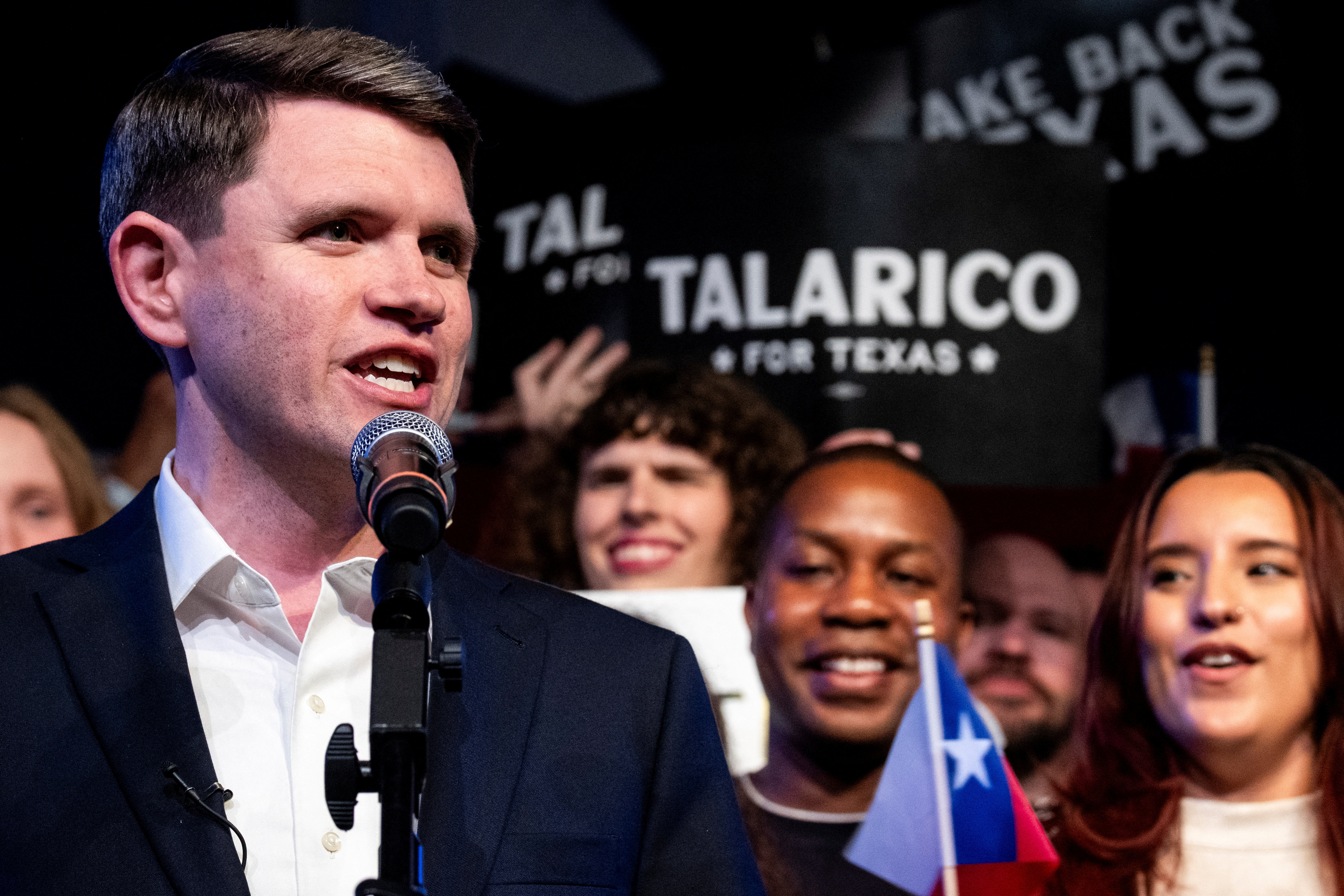 Democratic US Senate candidate for Texas, James Talarico.