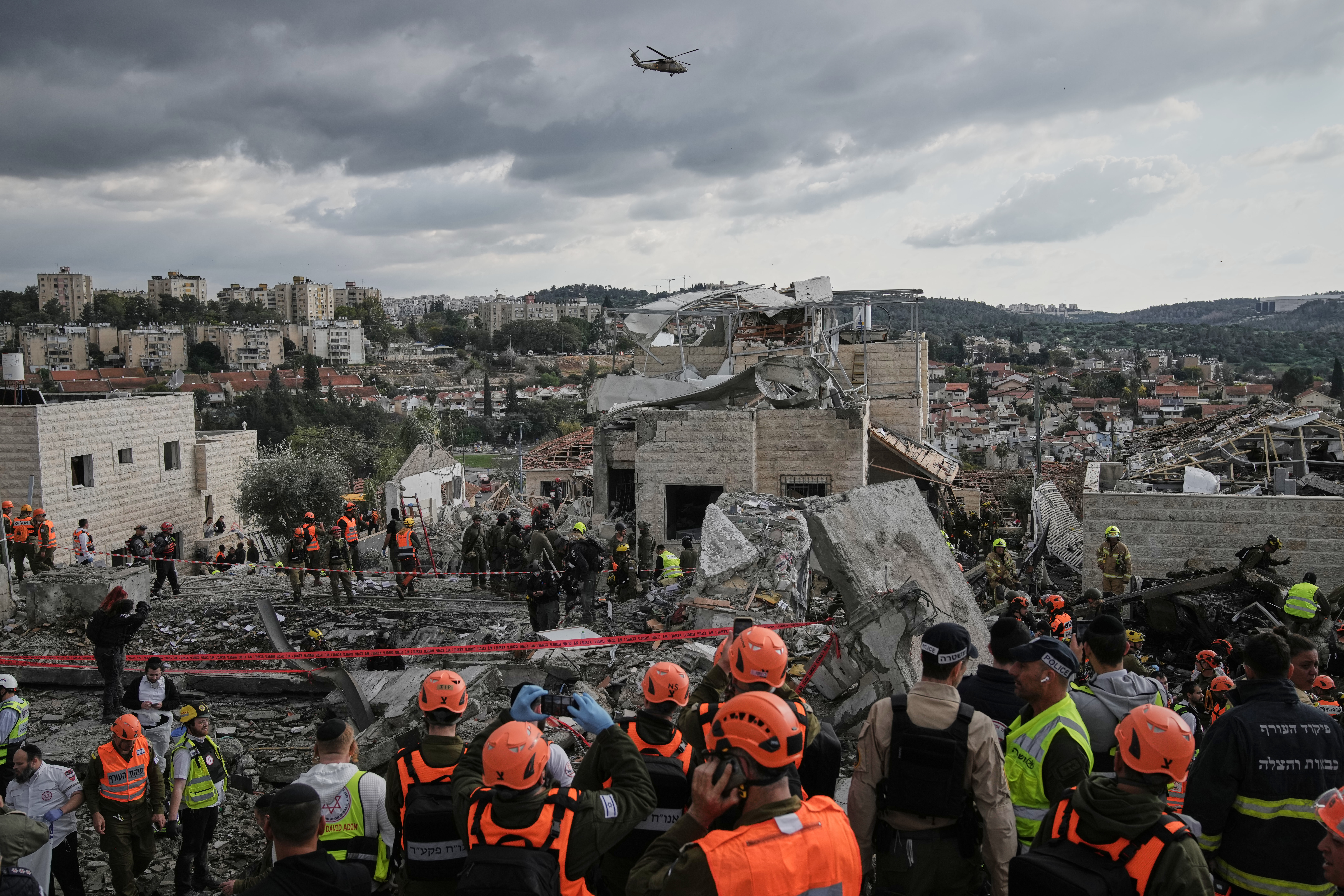 Iranian missile on Beit Shemesh leaves nine dead in Israel