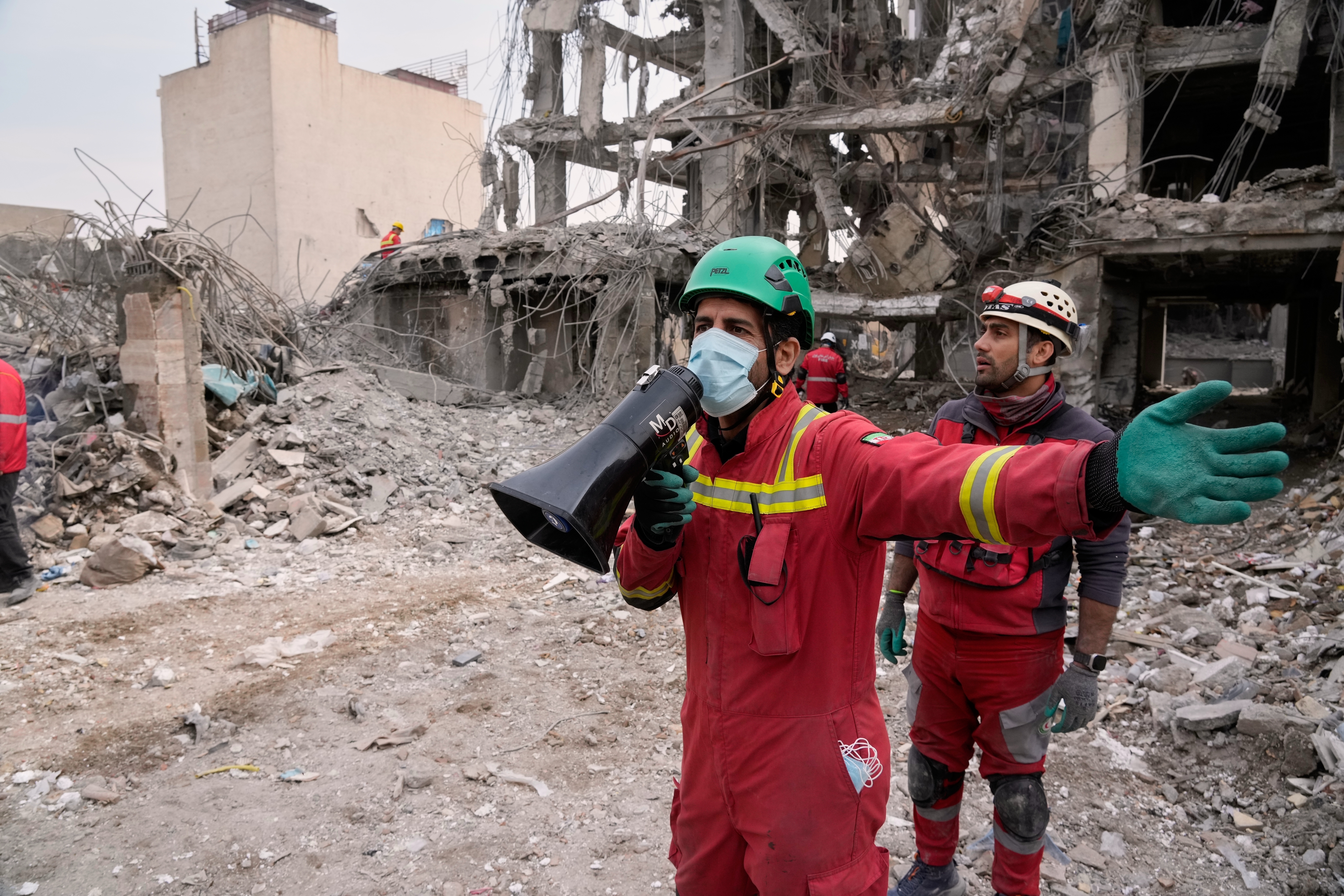 Aftermath of a US-Israeli attack on Tehran