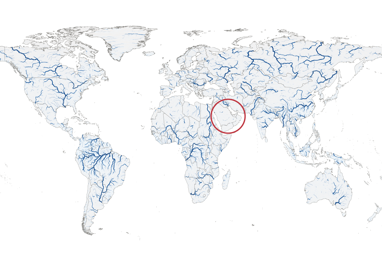 INTERACTIVE - Map world rivers desalination gulf-1773312047