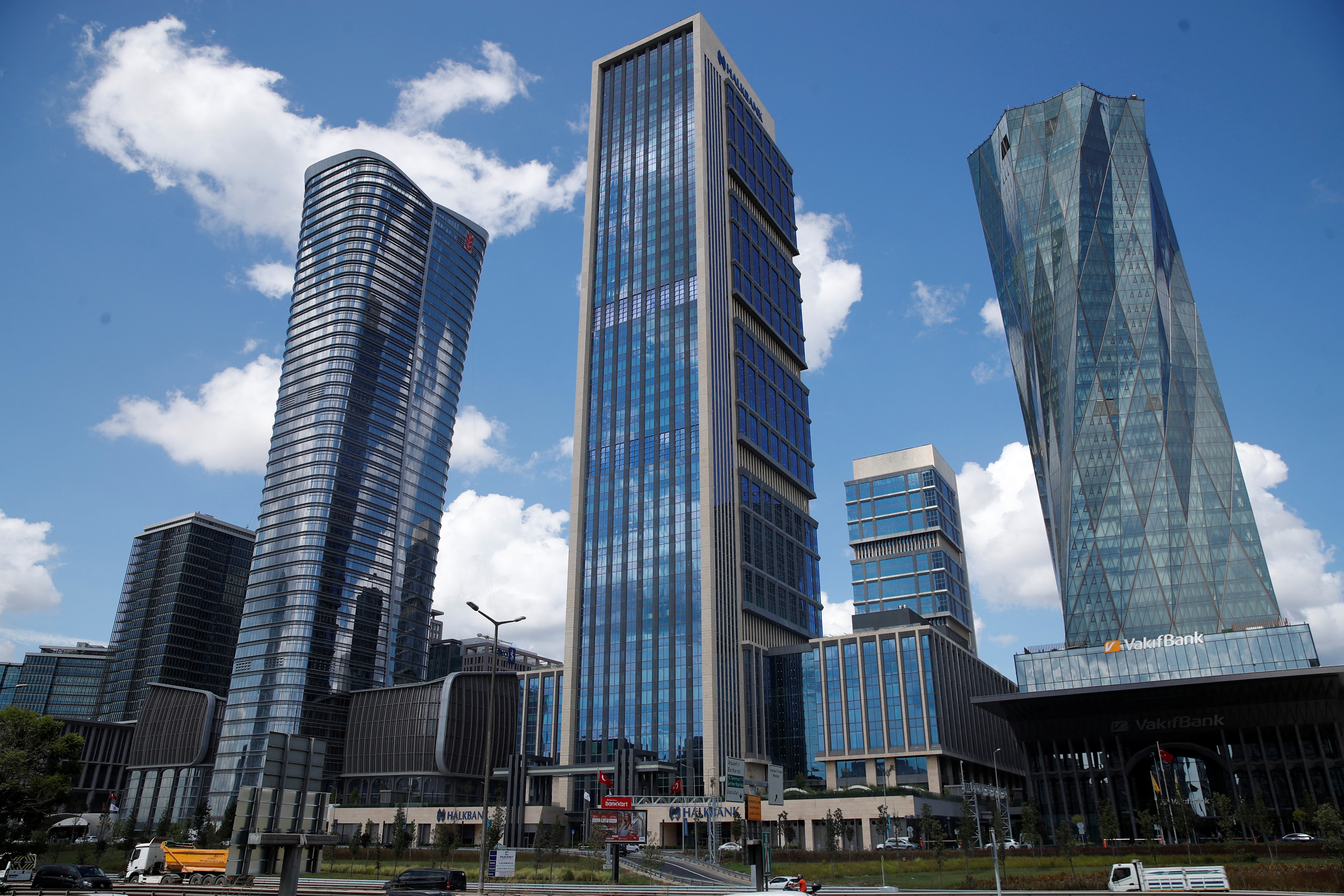 A general view of the Istanbul Financial Center (IFC) in Istanbul, Turkey, July 25, 2024. REUTERS/Dilara Senkaya