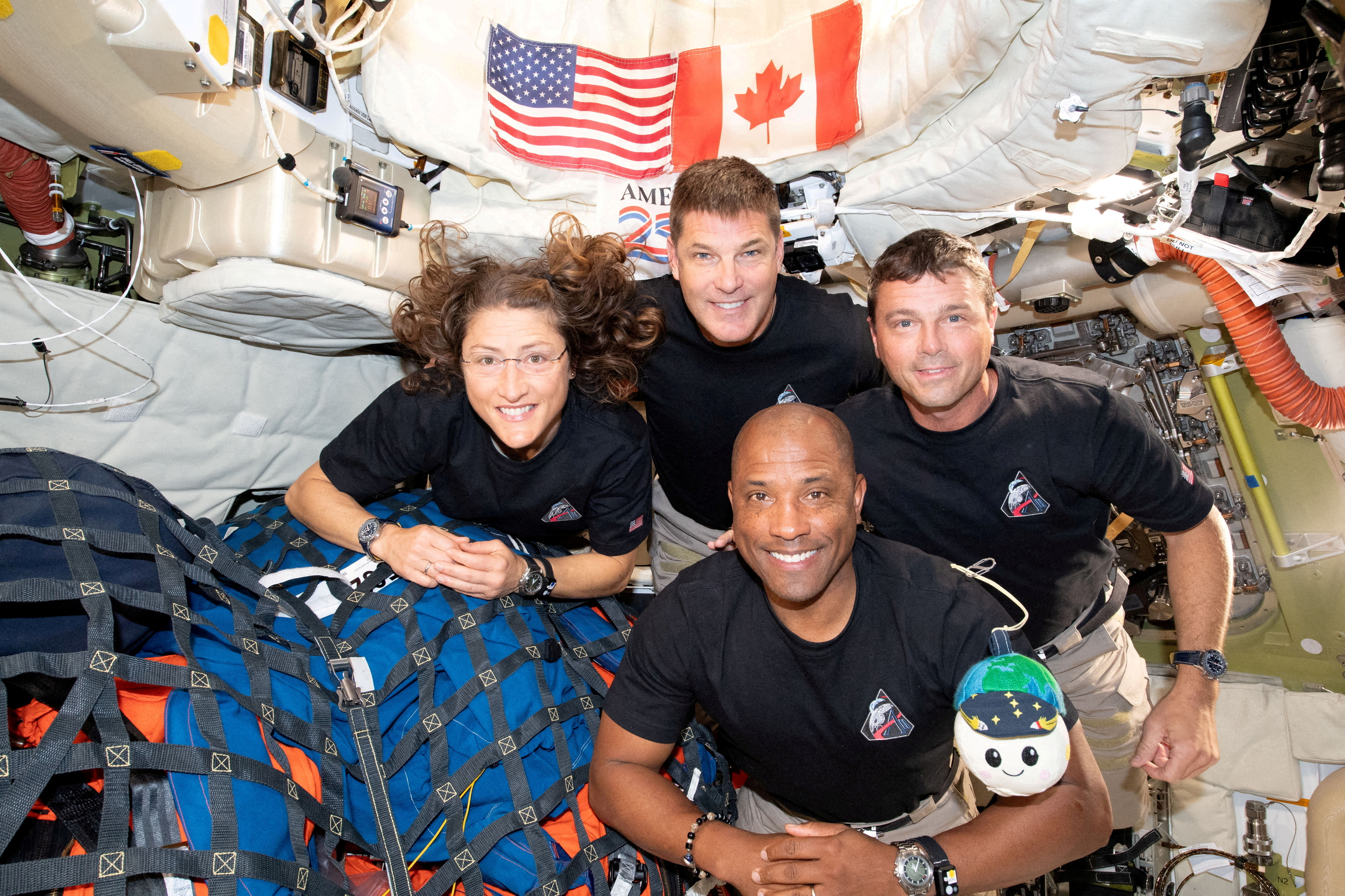 The NASA Artemis II crew