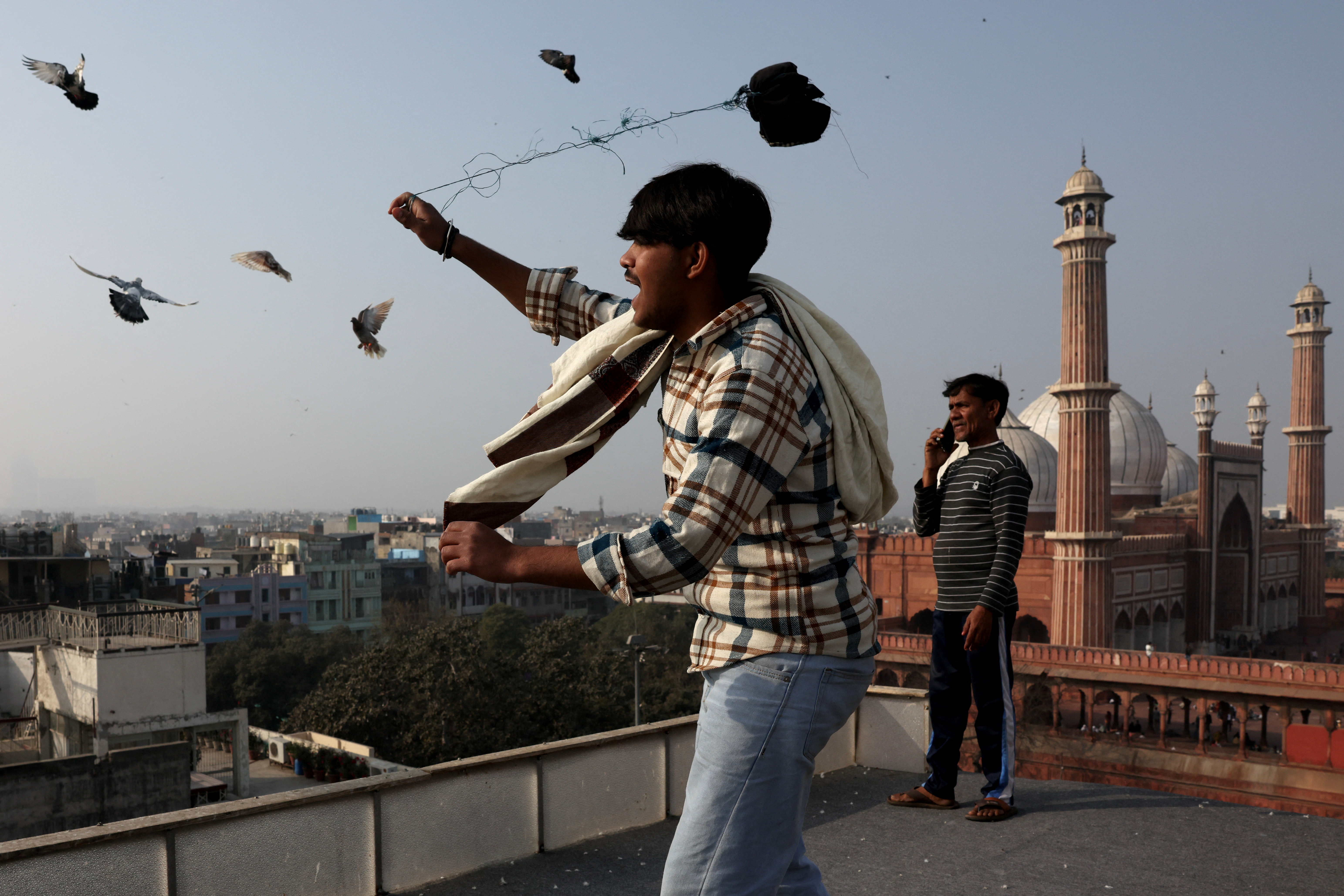 Mughal-era pigeon training survives in heart of India's capital