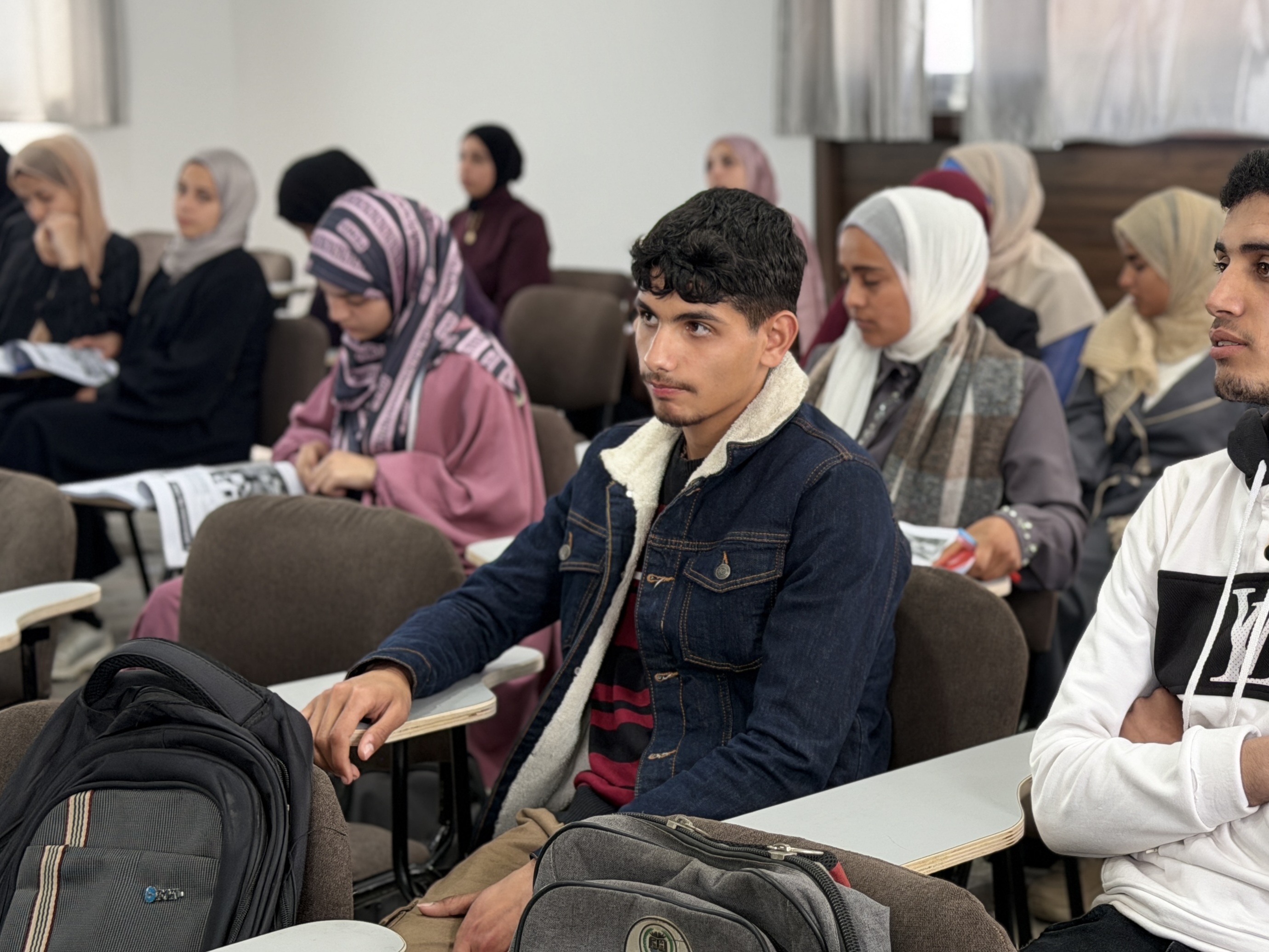 Amr Muhammad, 20. A first-year nursing student. (Courtesy of Scholars Without Borders team)