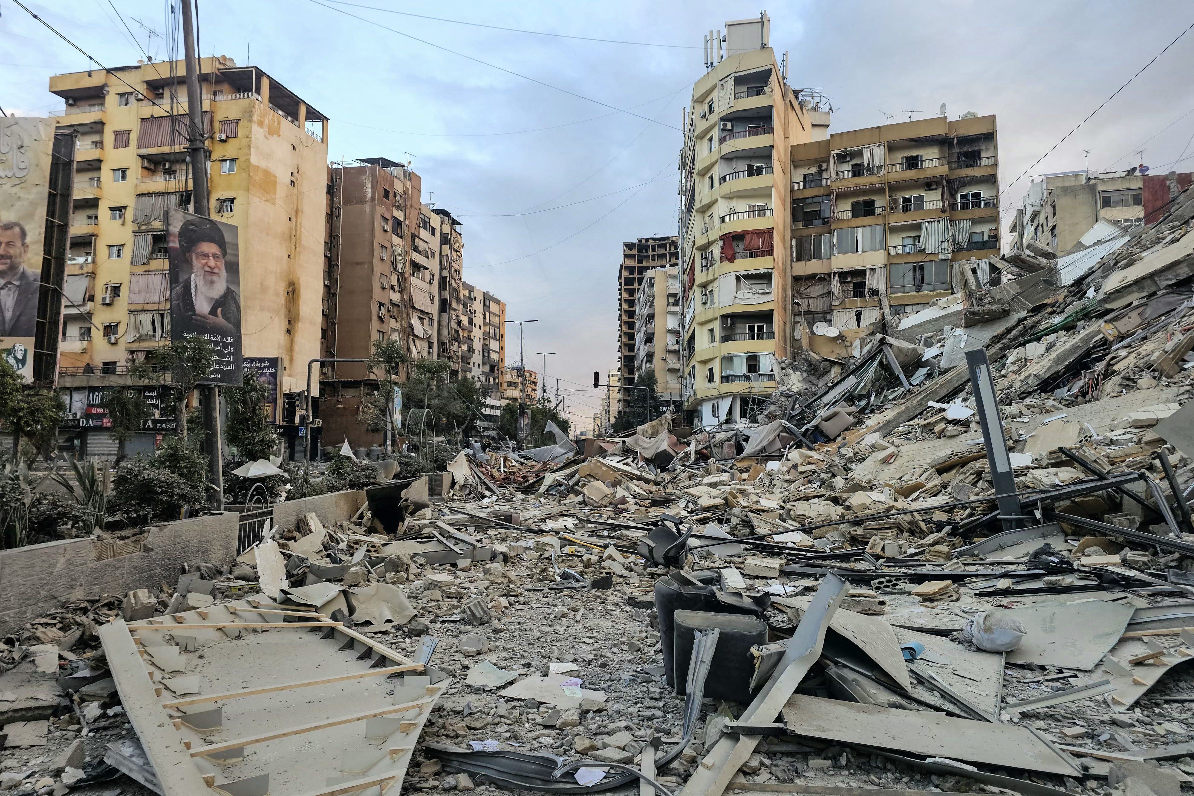 Israeli airstrikes devastate Lebanese villages and displace Millions