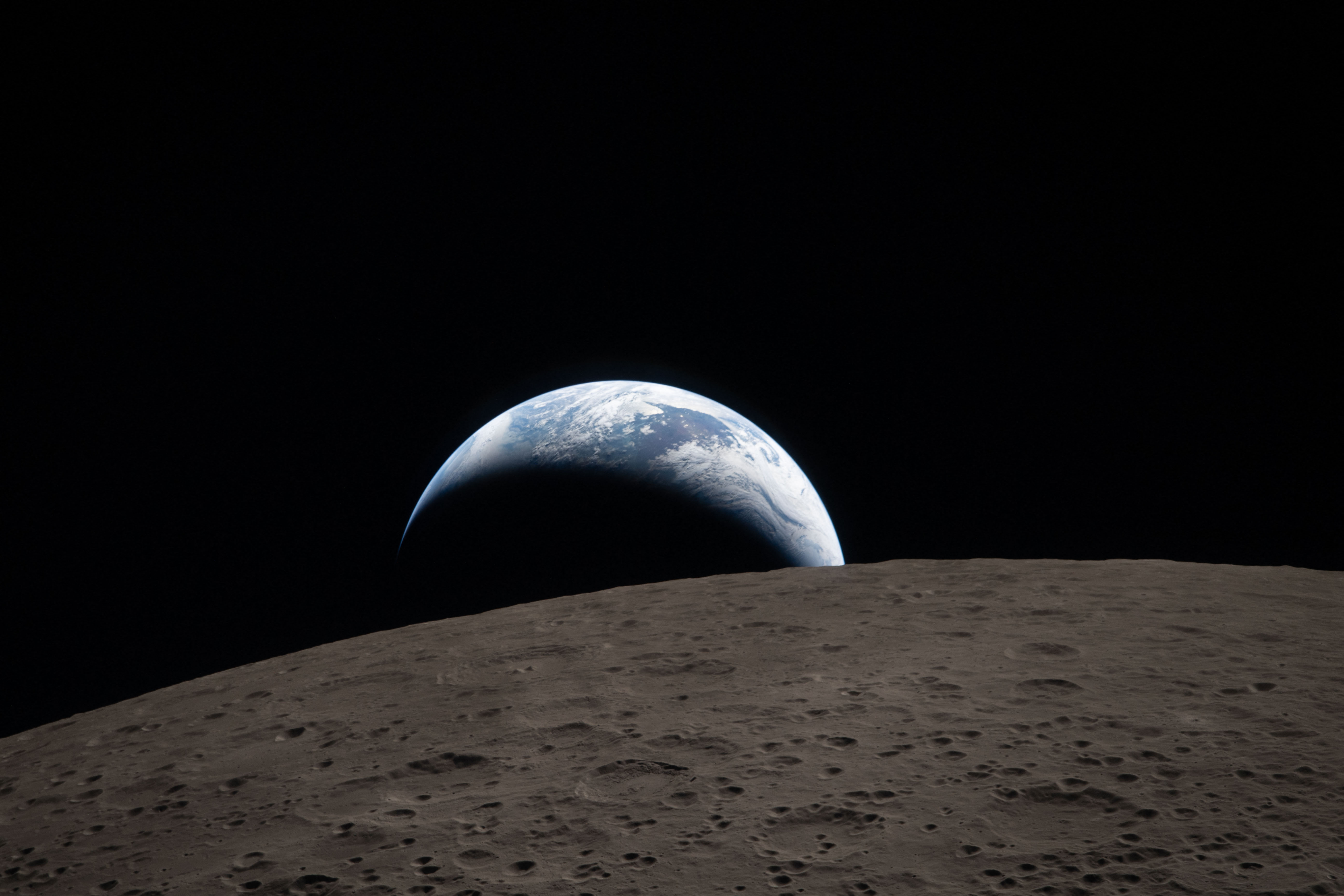 The moon