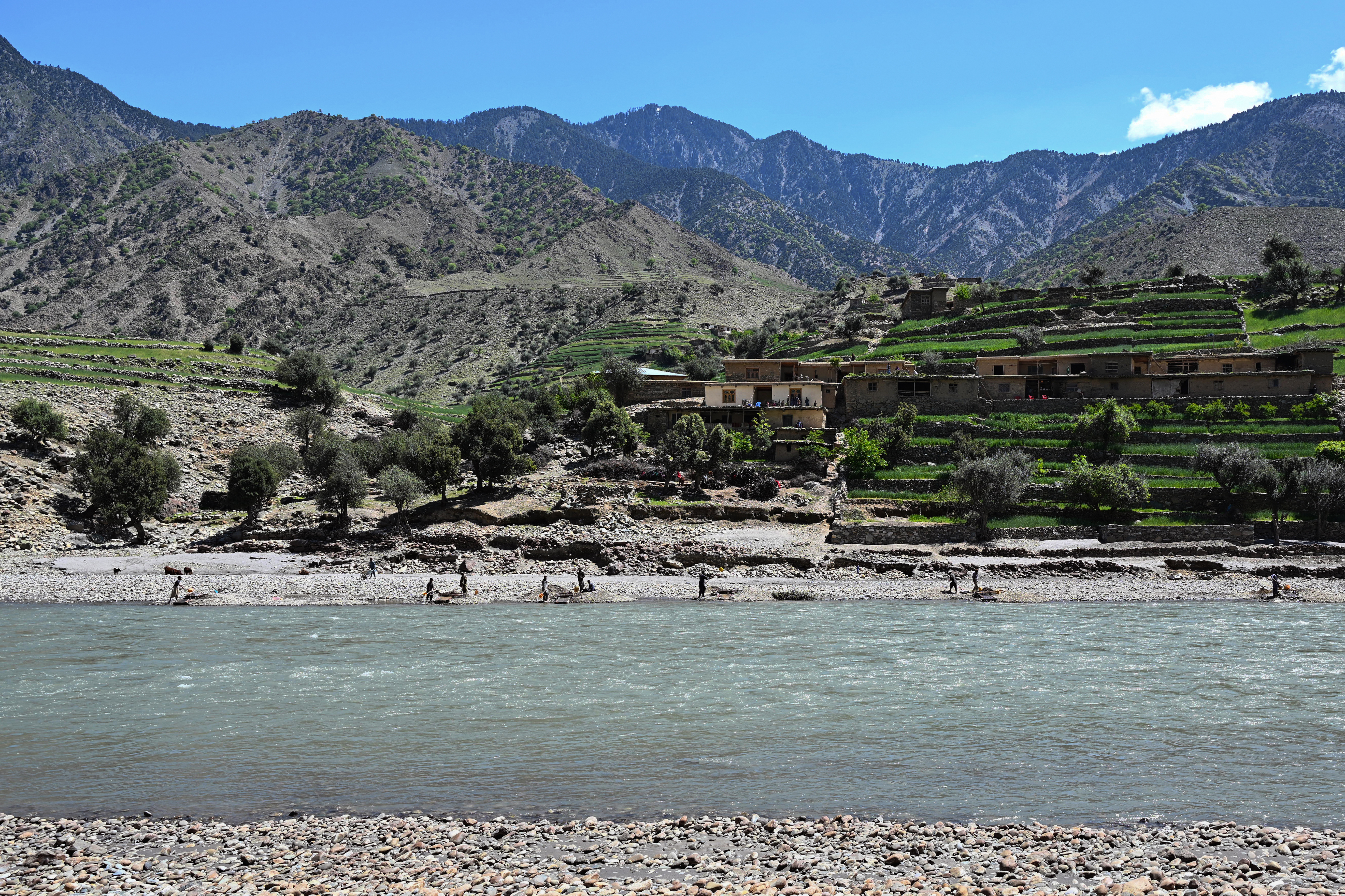 Afghan villagers turn to gold panning to sustain livelihoods