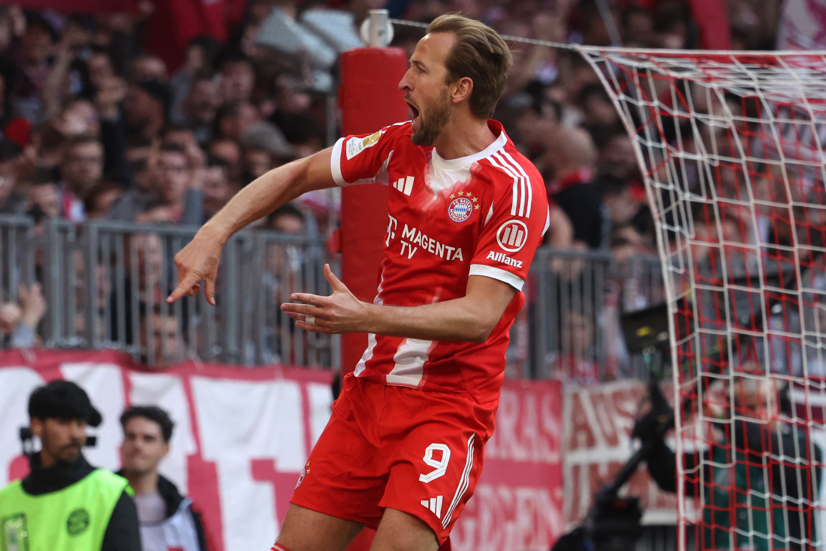 Harry Kane in action