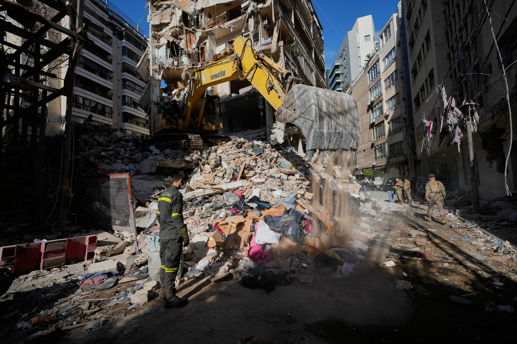 Destroyed building