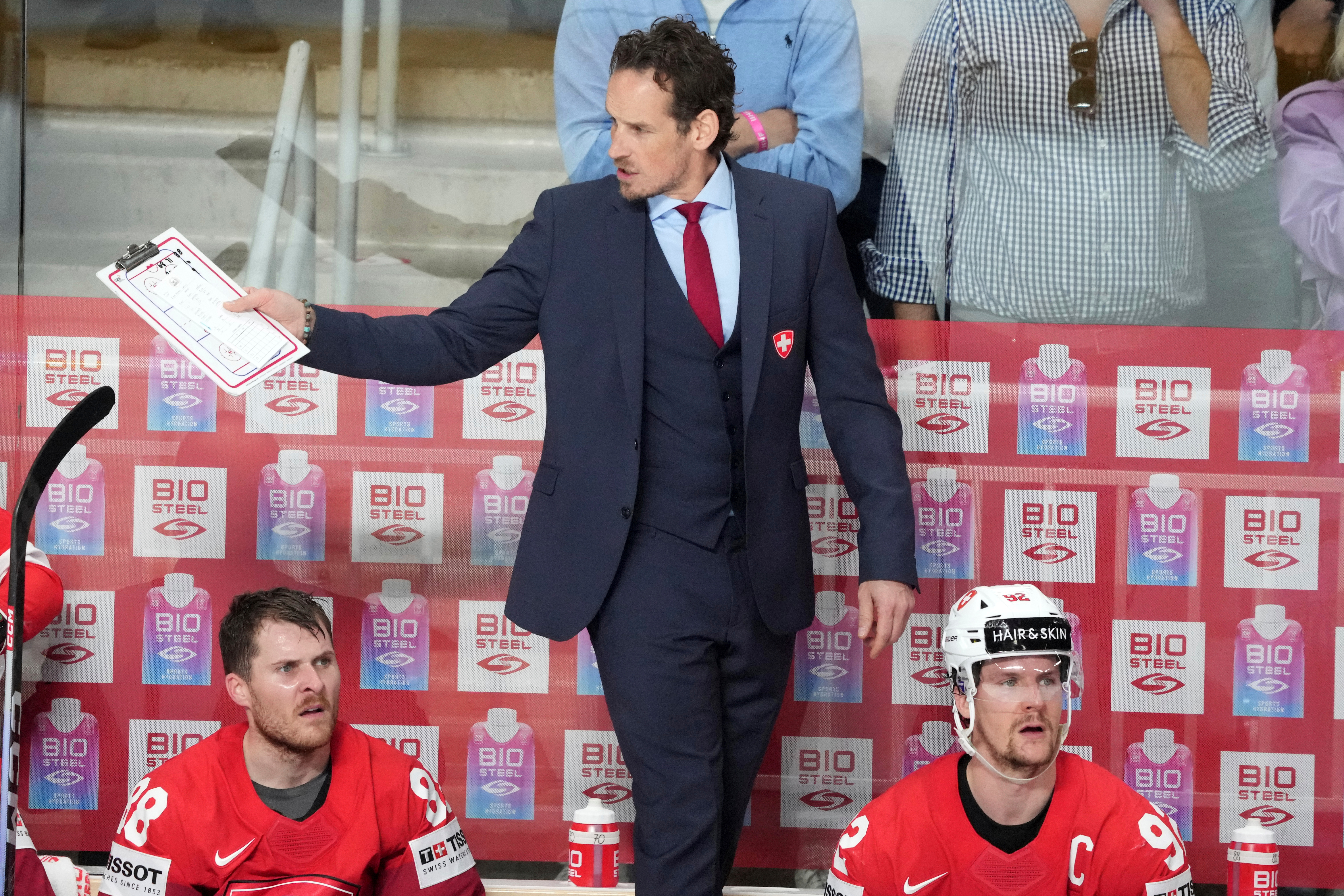 Swiss Ice Hockey coach Patrick Fischer