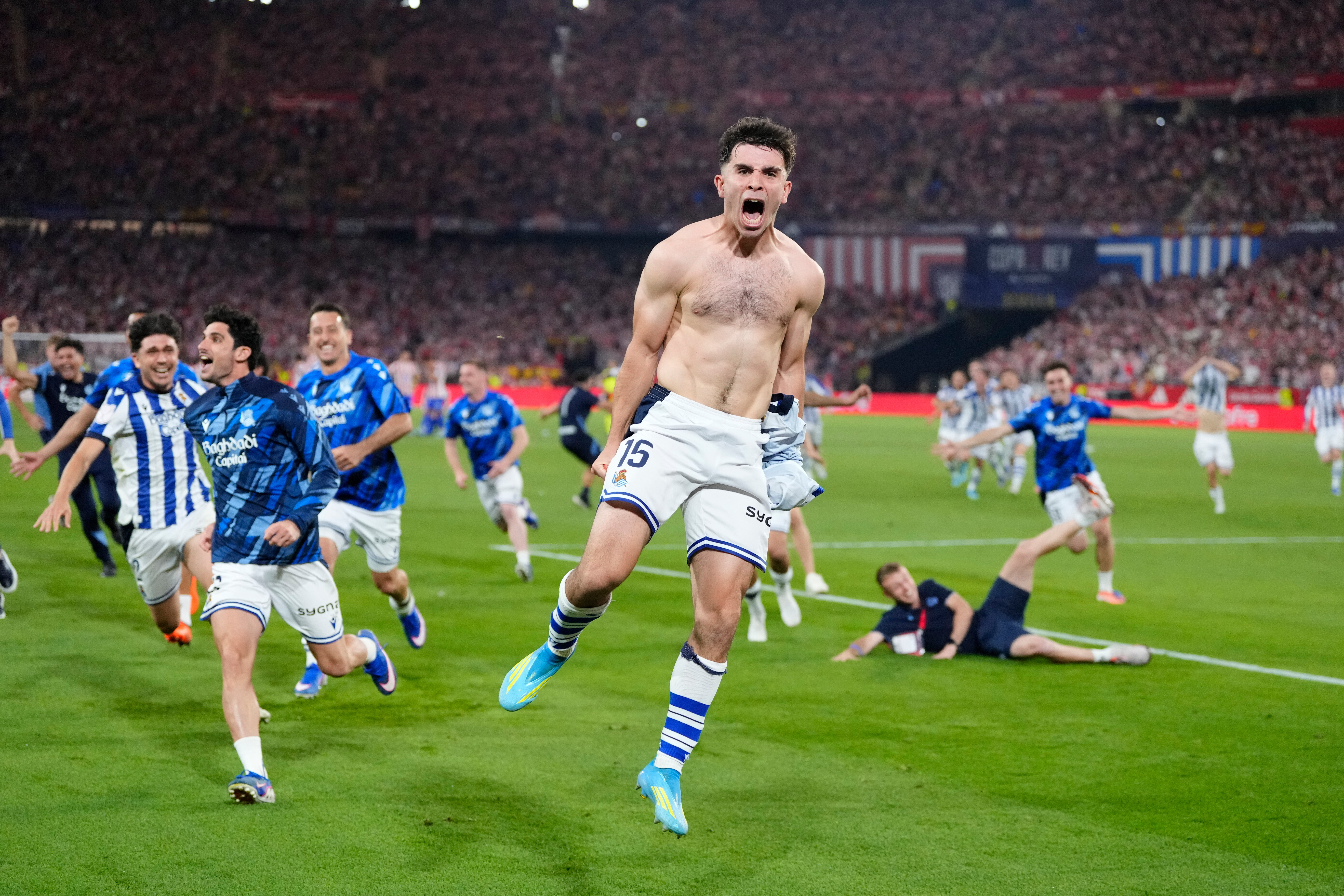 Pablo Marín reacts.