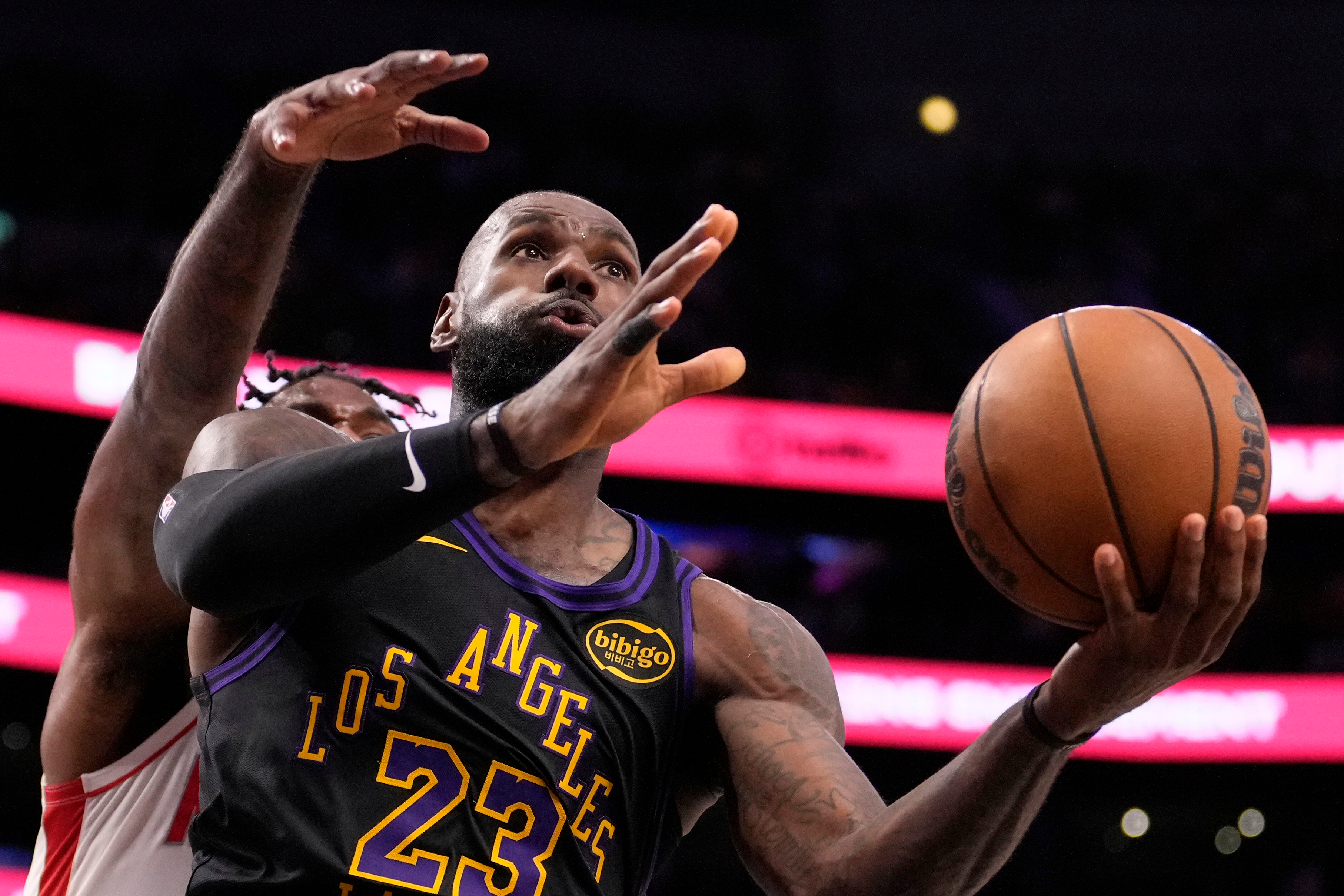 Los Angeles Lakers forward LeBron James