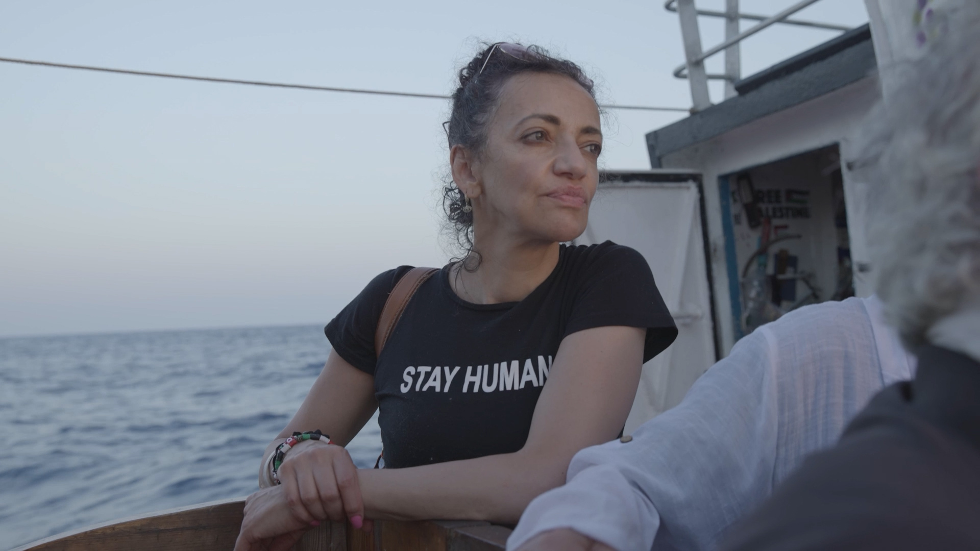 Huwaida Arraf has been confronting Israel on land and at sea for more than two decades. In 2025, she once again prepared to sail to Gaza on the ship Handala.