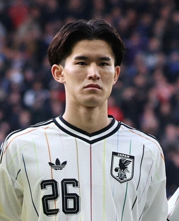 Soccer Football - International Friendly - Scotland v Japan - Hampden Park, Glasgow, Scotland, Britain - March 28, 2026 Japan's Keisuke Goto REUTERS/Russell Cheyne